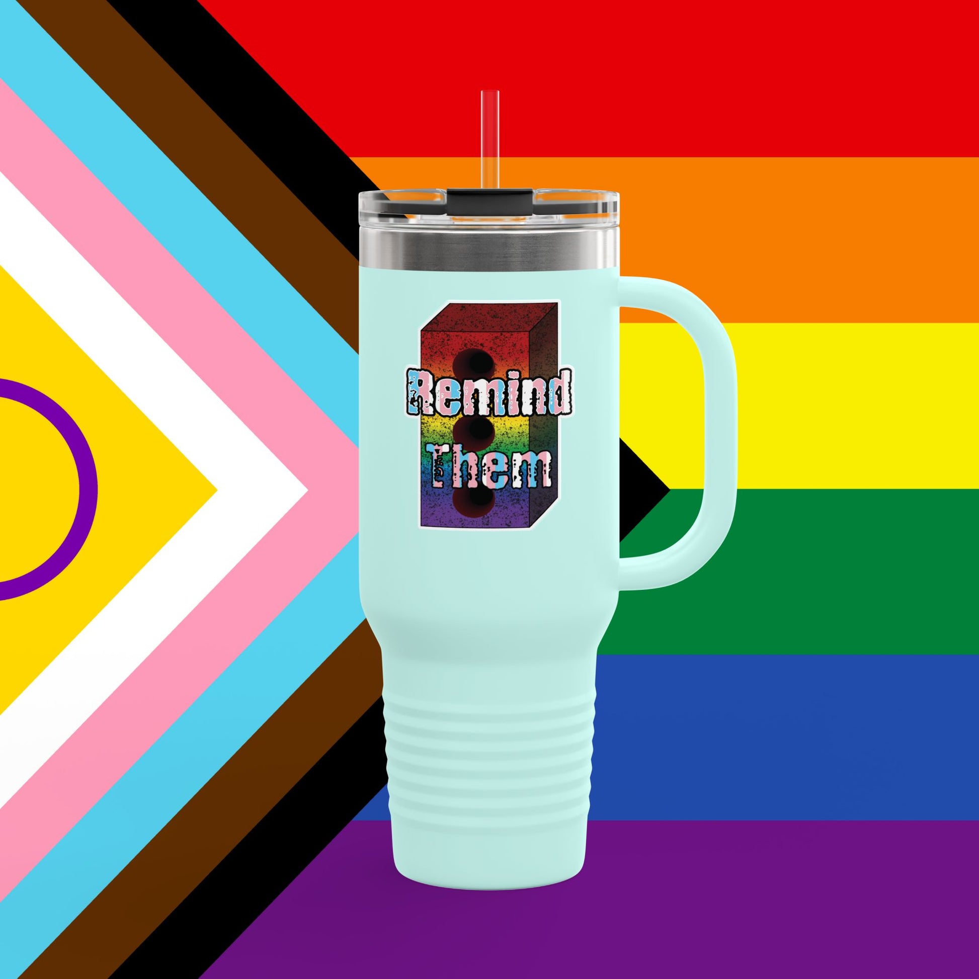 Remind Them Stonewall Inspired Mug, 40oz Insulated Tumbler