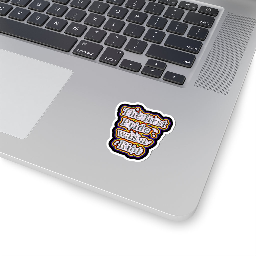 First Pride Riot Kiss Cut Stickers