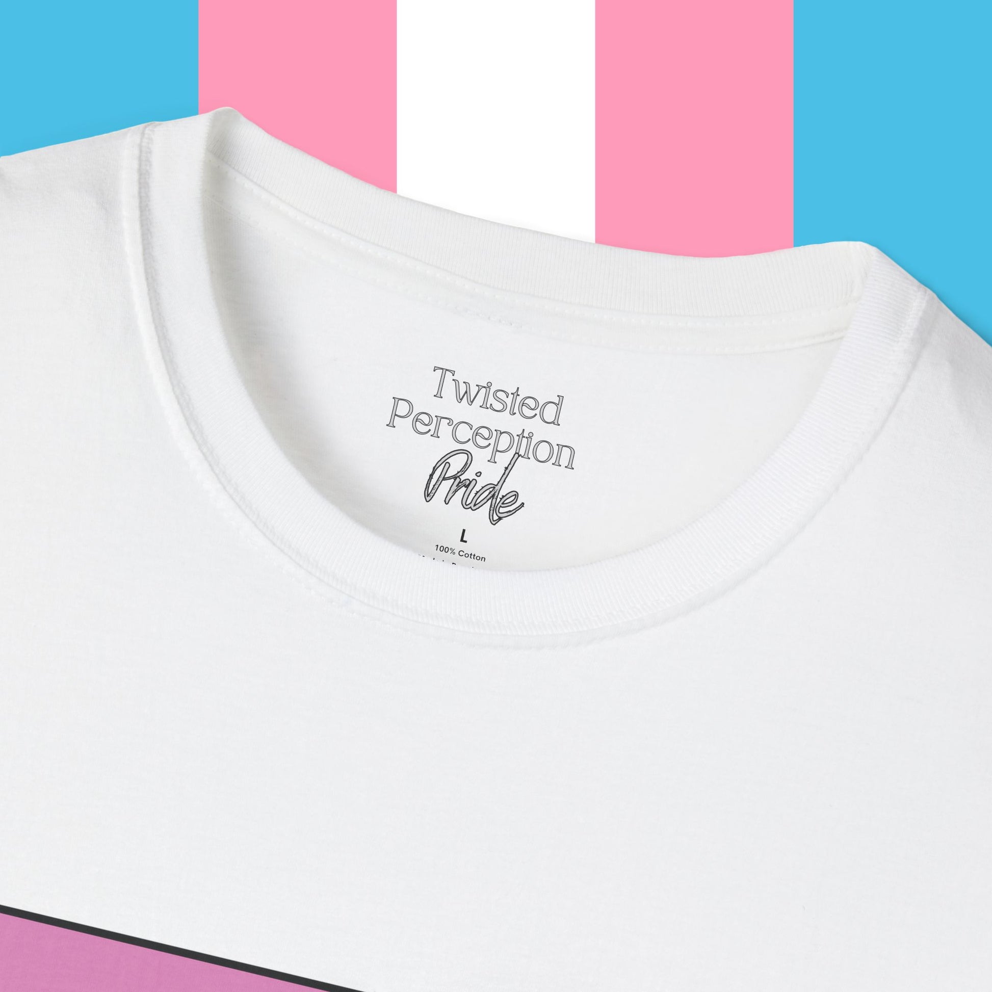 Never Again Bold Letters Gender Neutral Softstyle T-Shirt