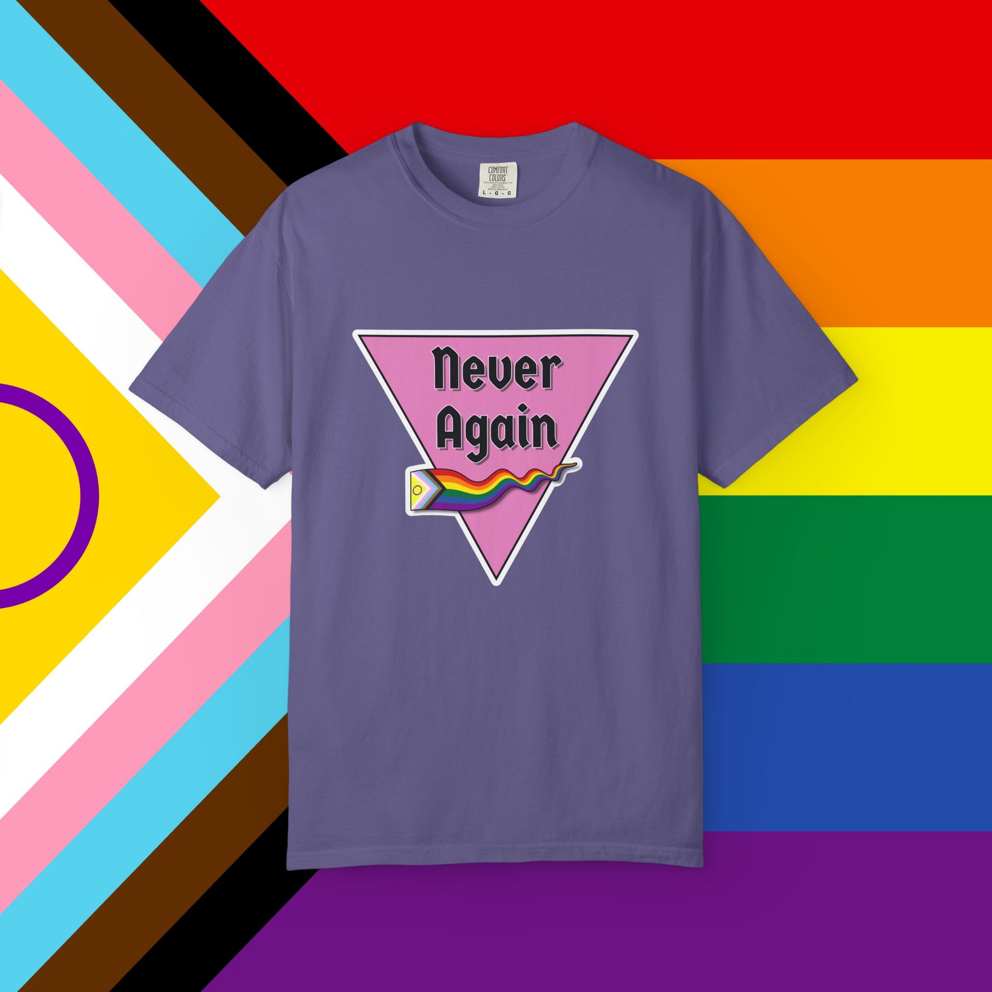 Never Again Garment-Dyed T-shirt