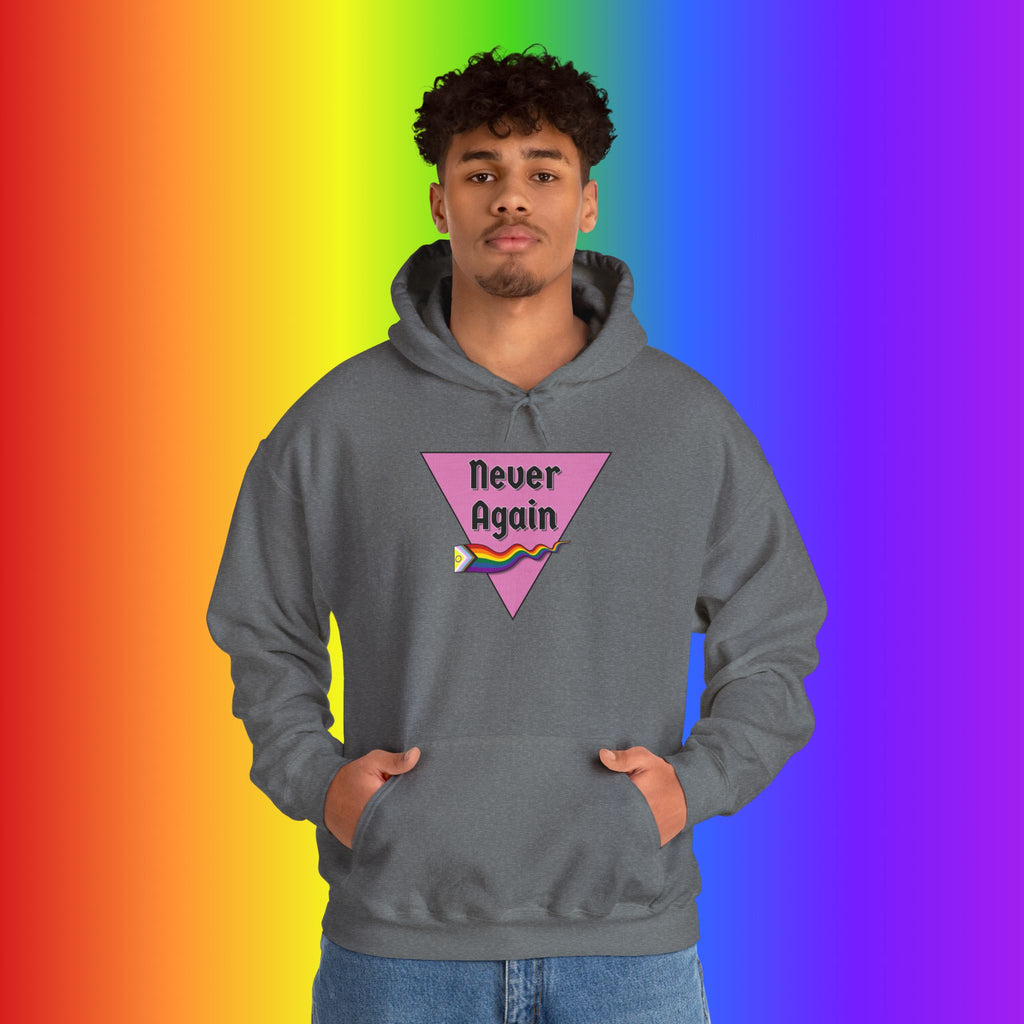 Never Again Heavy Blend Hoodie