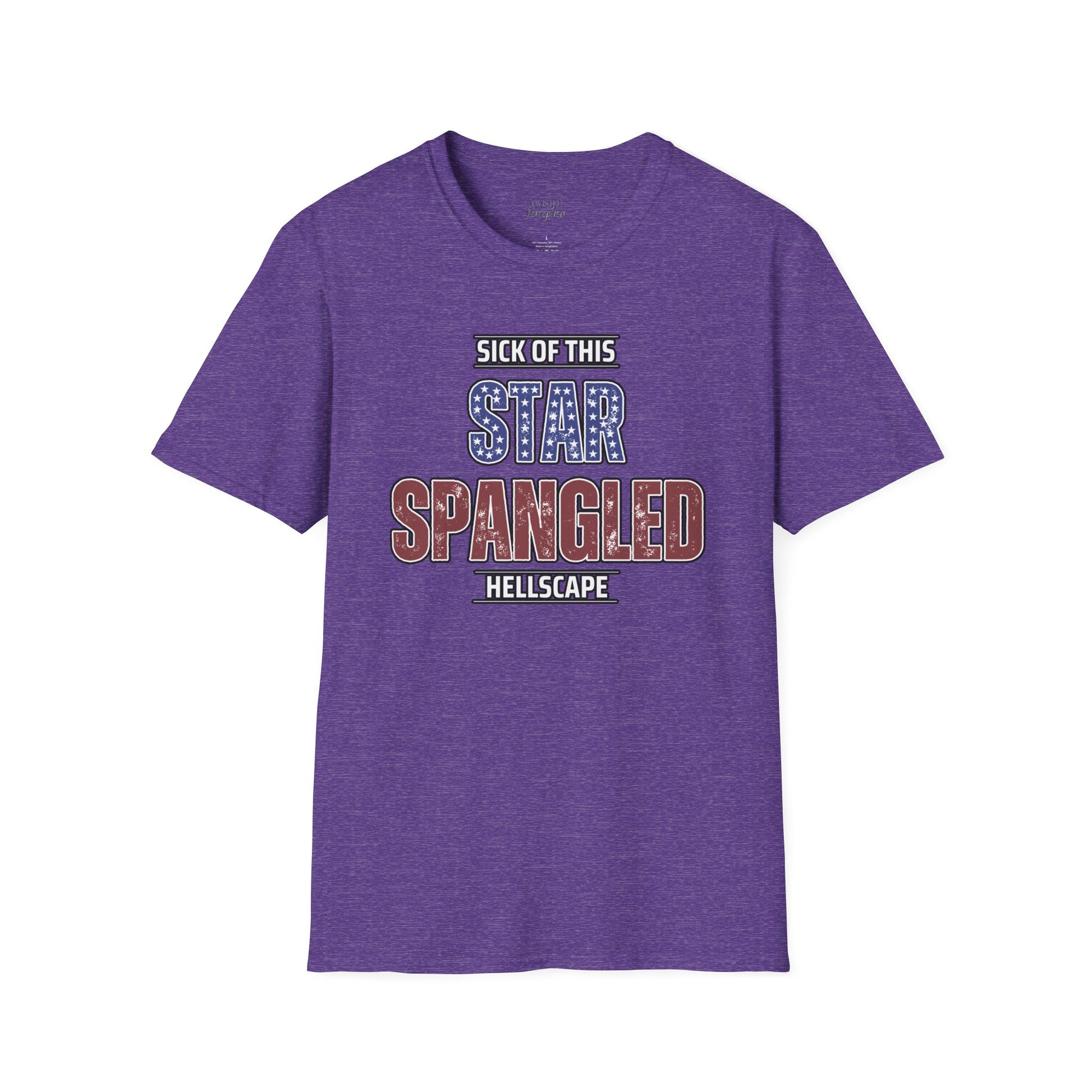 Star Spangled Hellscape Softstyle T-Shirt
