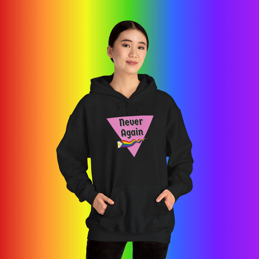 Never Again Heavy Blend Hoodie