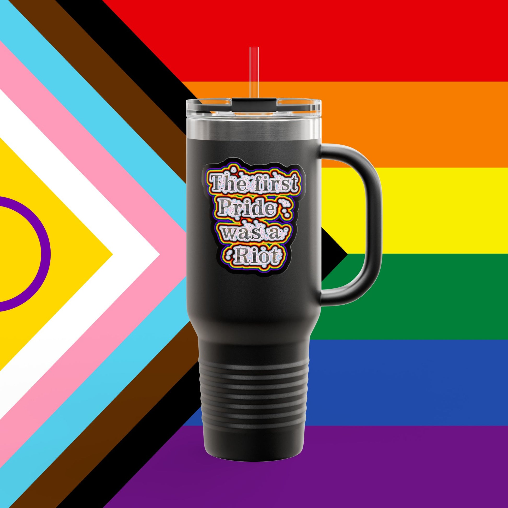 First Pride 40oz Insulated Travel Mug