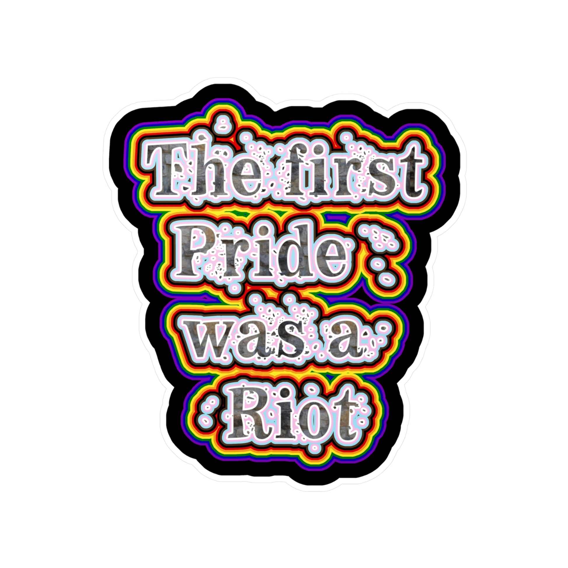 First Pride Vinyl Decals