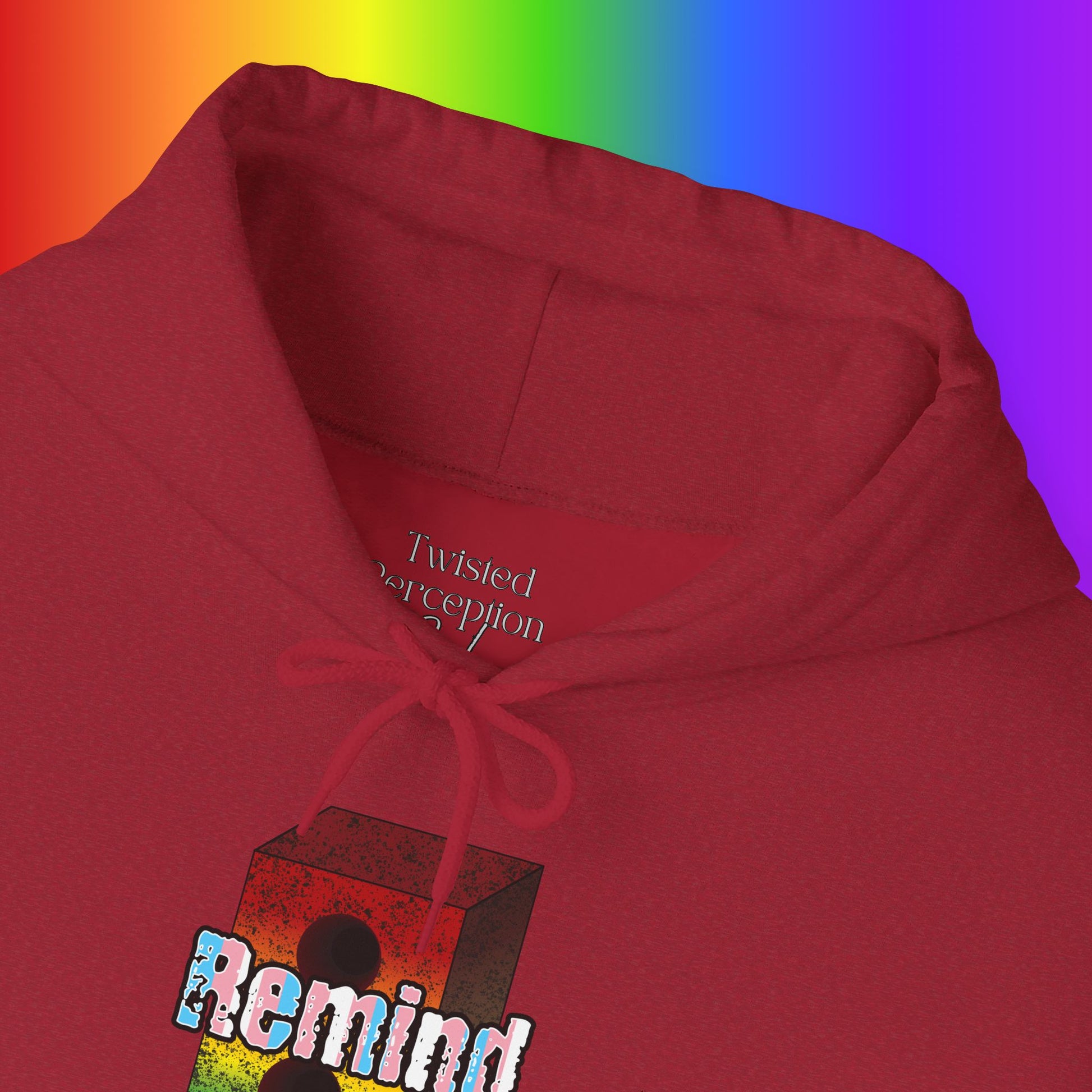 Remind Them Stonewall Brick Heavy Blend Hoodie