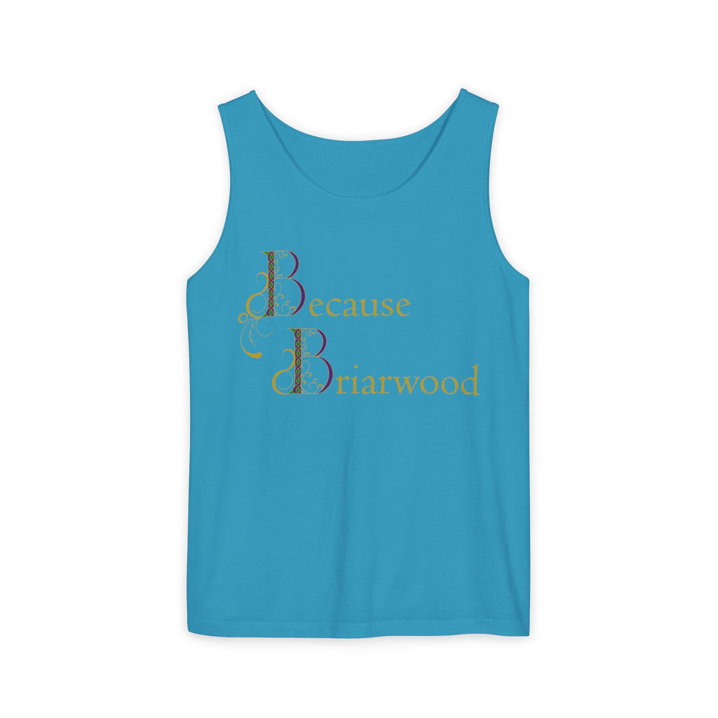 Because Briarwood Garment-Dyed Tank Top