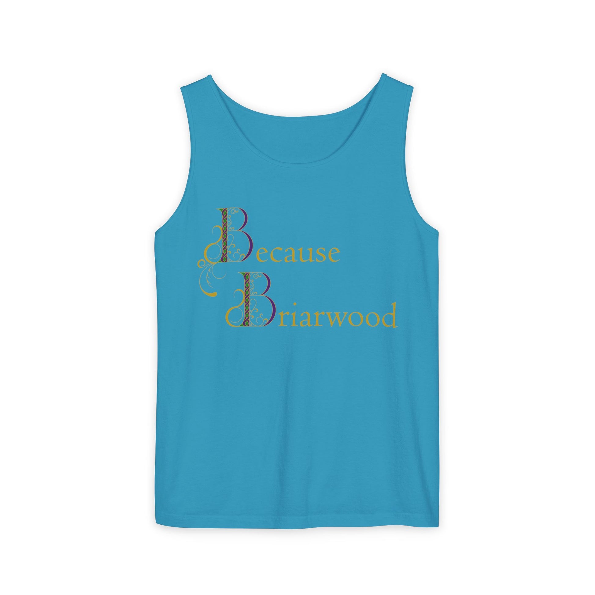 Because Briarwood Garment-Dyed Tank Top