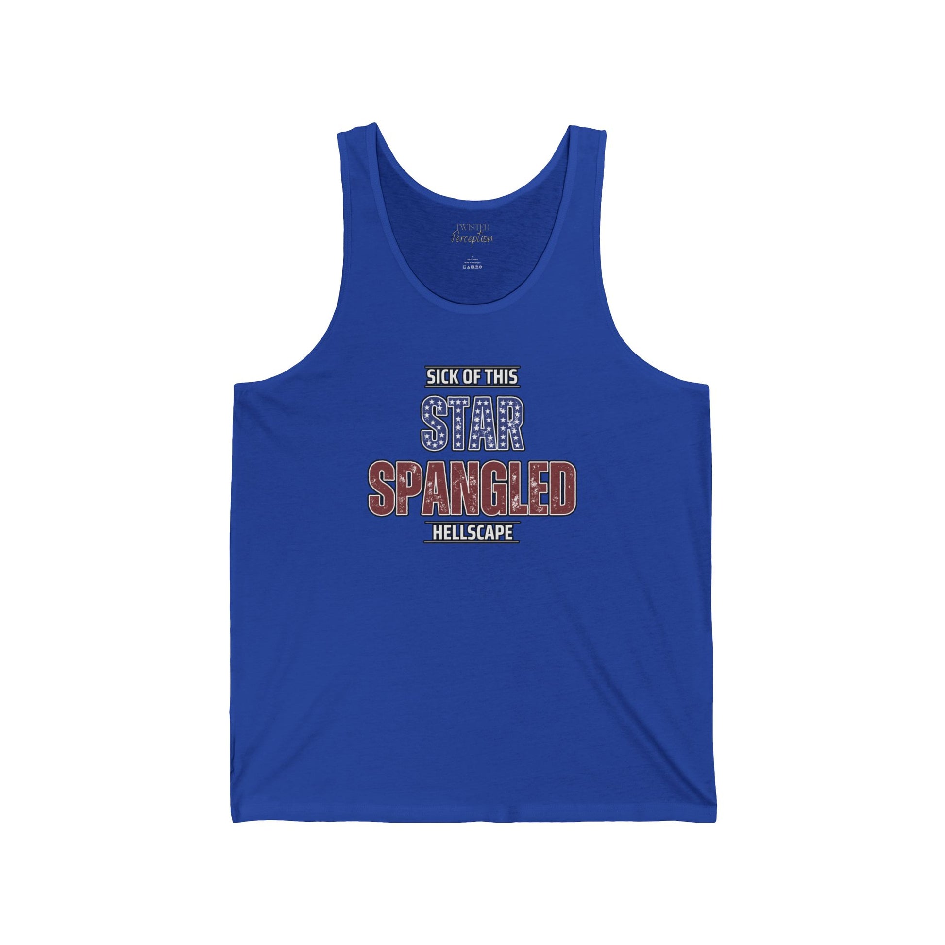 Star Spangled Jersey Tank Top