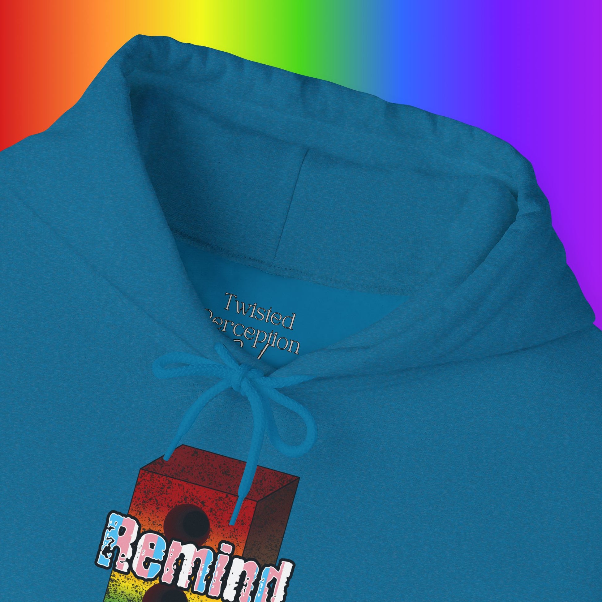Remind Them Stonewall Brick Heavy Blend Hoodie