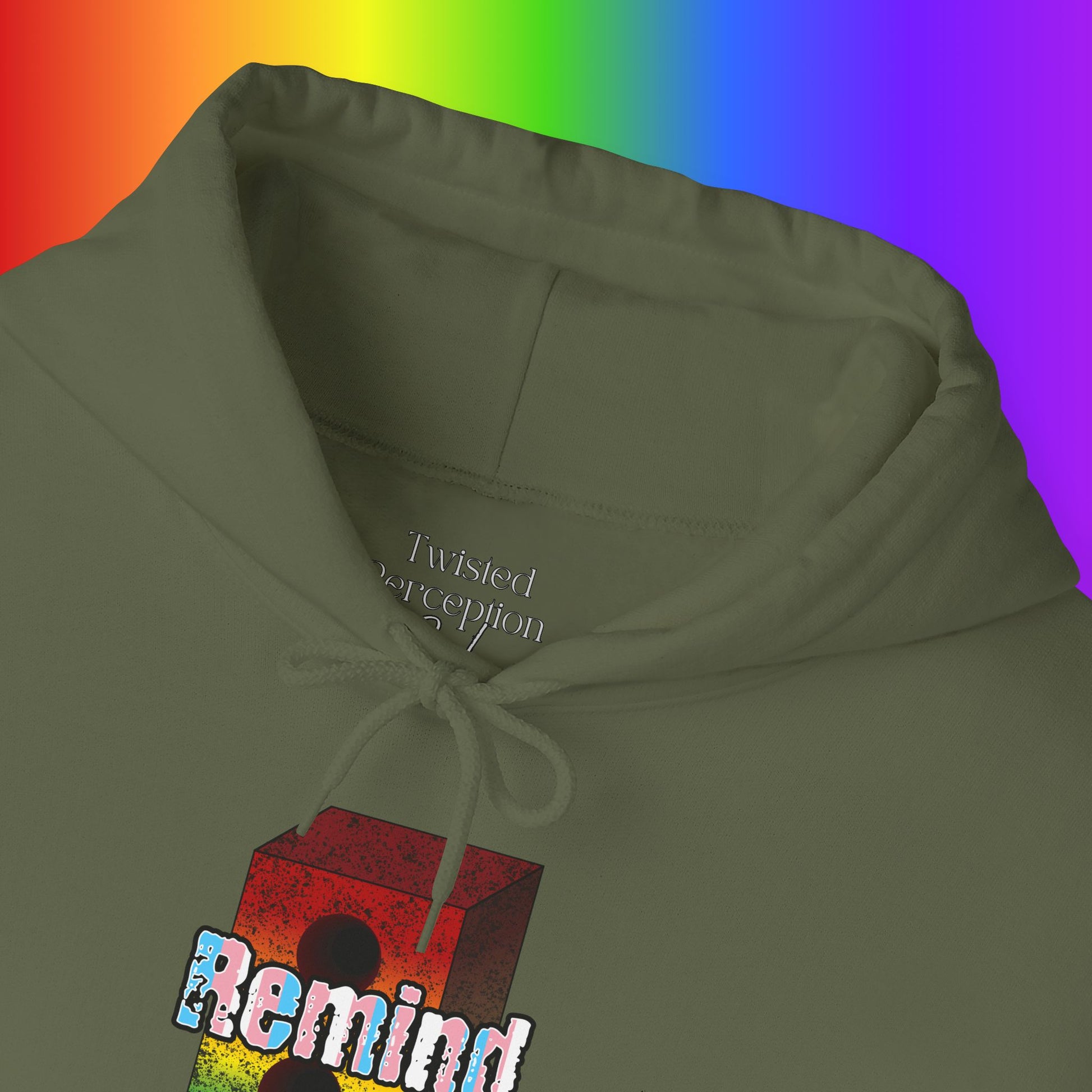 Remind Them Stonewall Brick Heavy Blend Hoodie