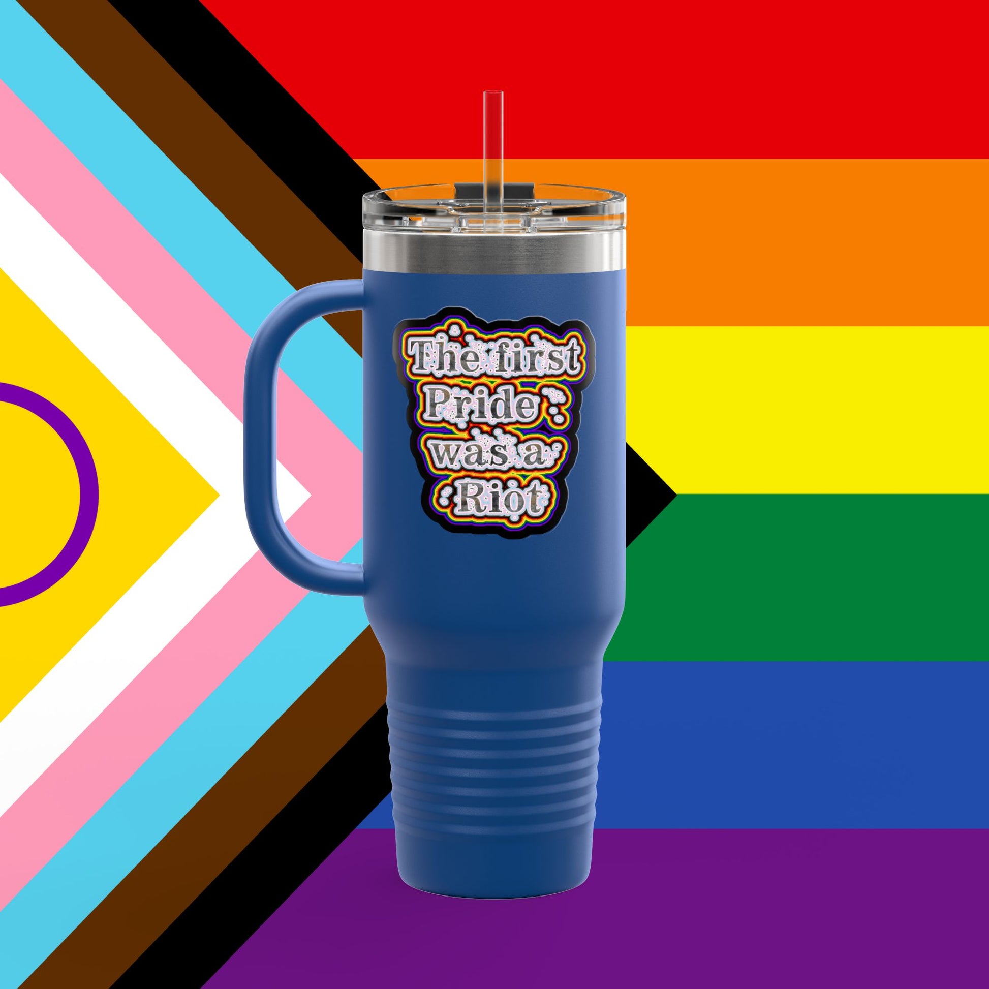 First Pride 40oz Insulated Travel Mug