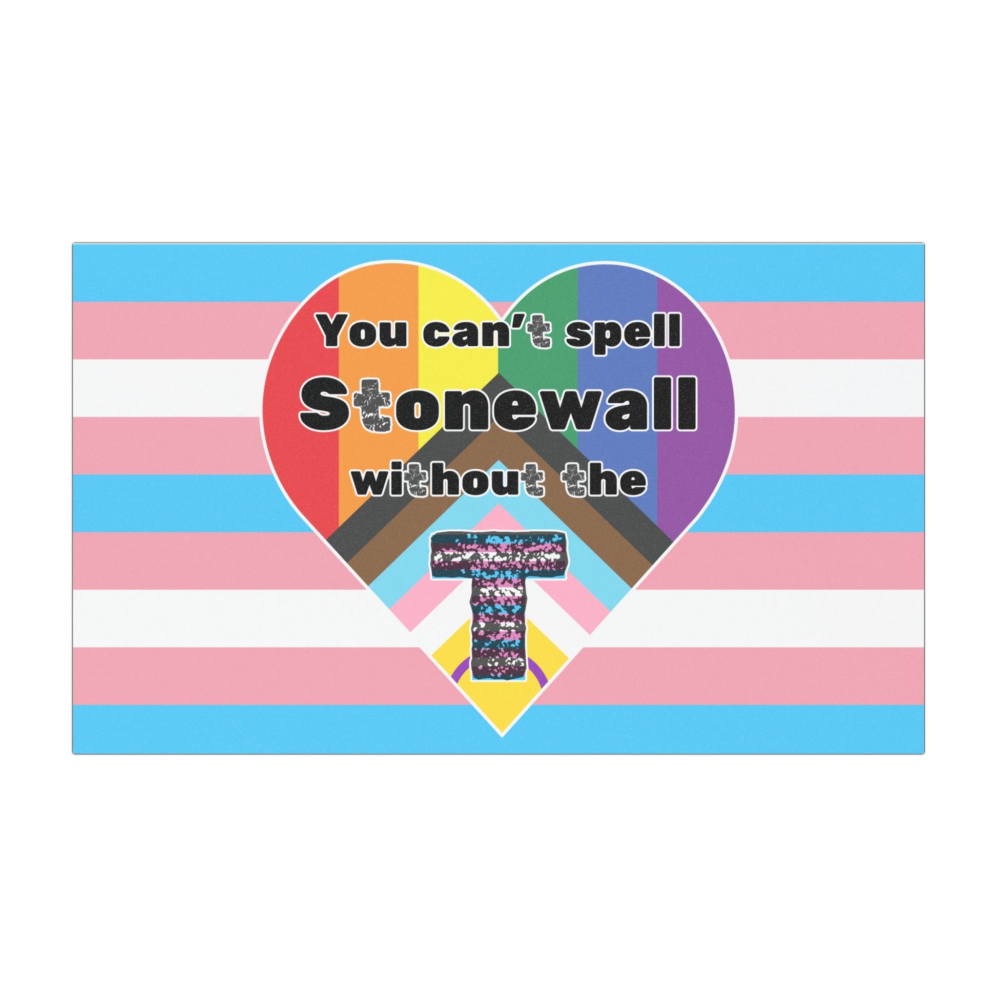 Can't Spell Stonewall Car Magnets