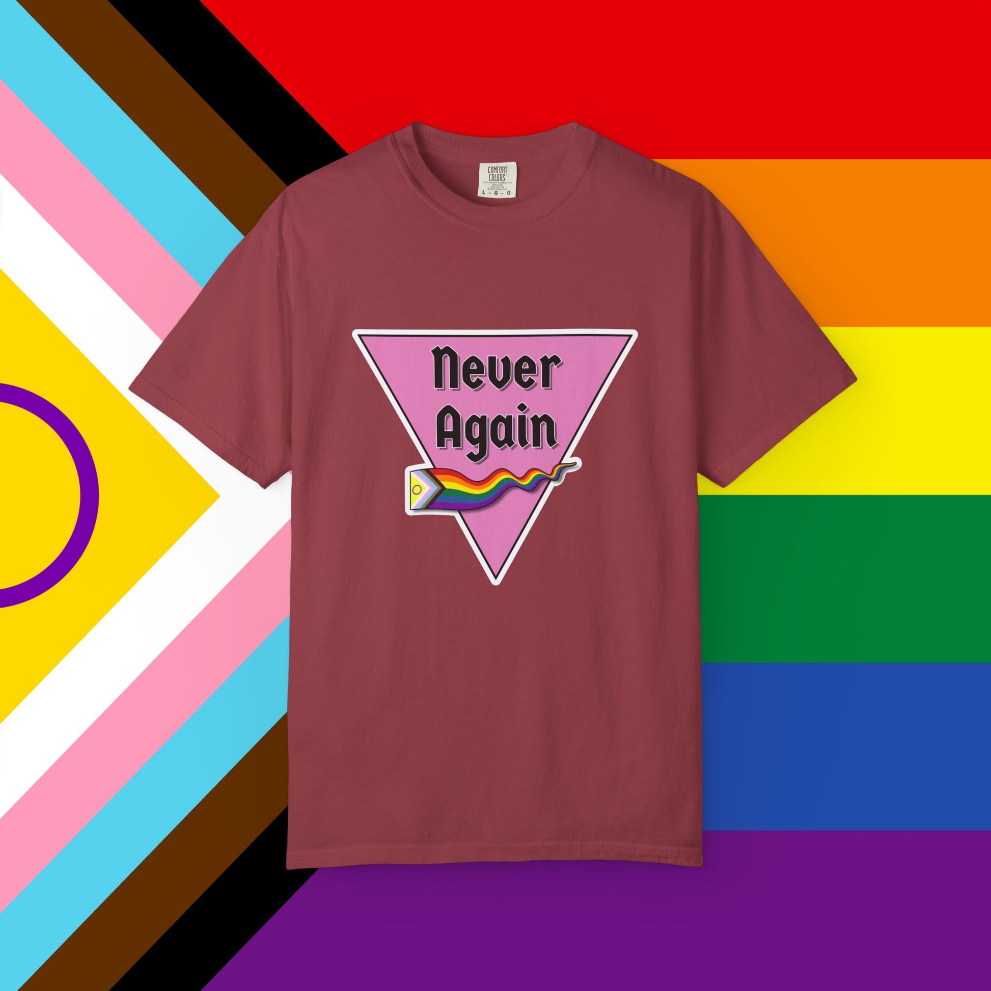 Never Again Garment-Dyed T-shirt