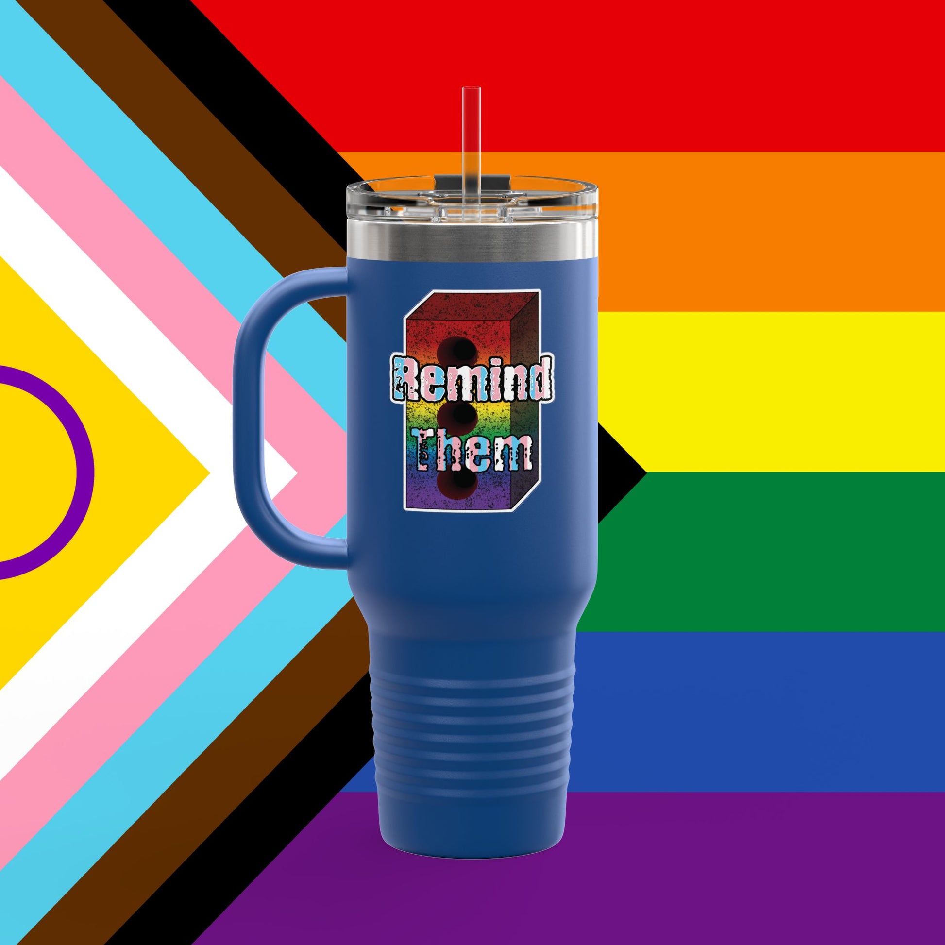 Remind Them Stonewall Inspired Mug, 40oz Insulated Tumbler