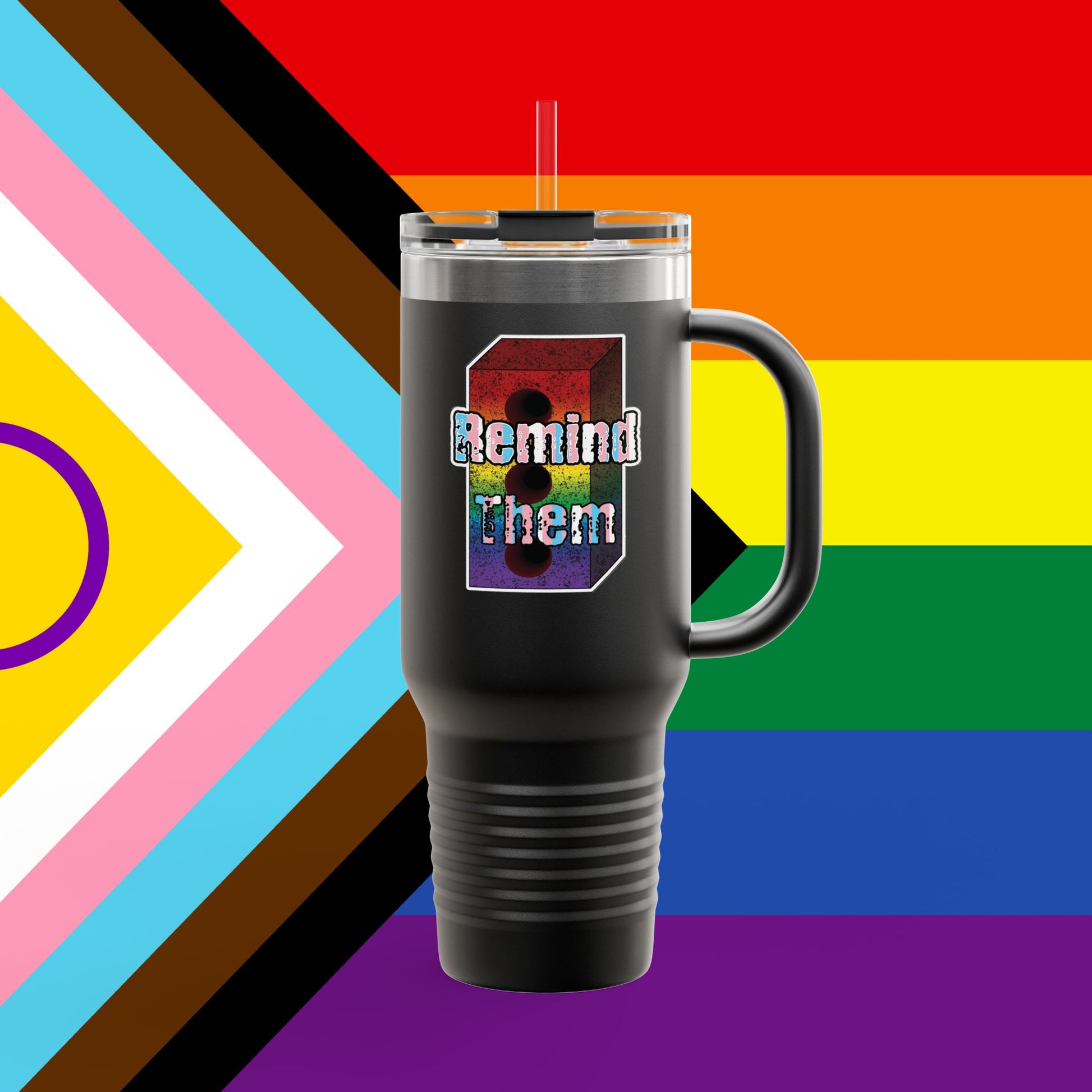 Remind Them Stonewall Inspired Mug, 40oz Insulated Tumbler