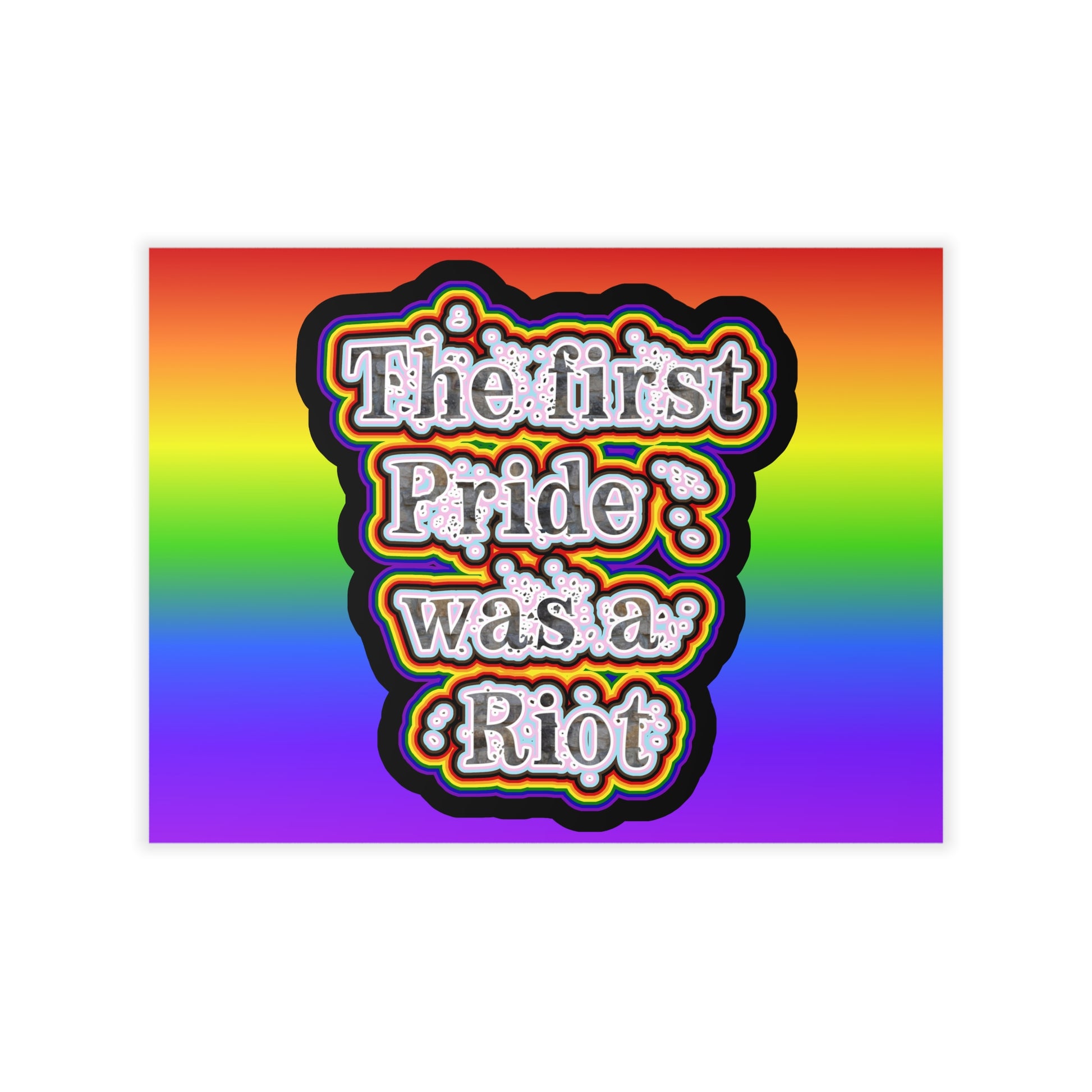 First Pride Wall Decals