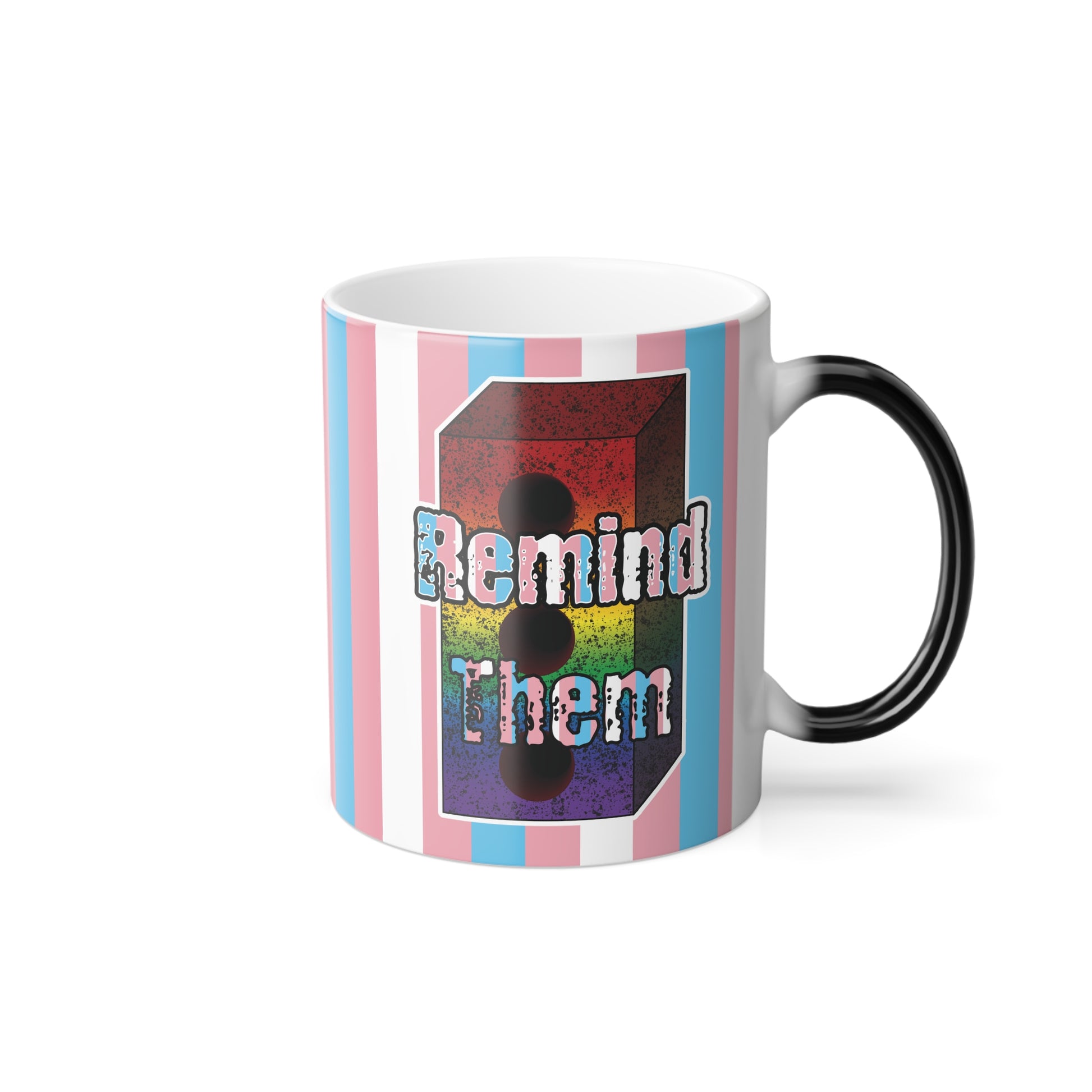 Remind Them Stonewall Brick Color Morphing Mug - 11oz