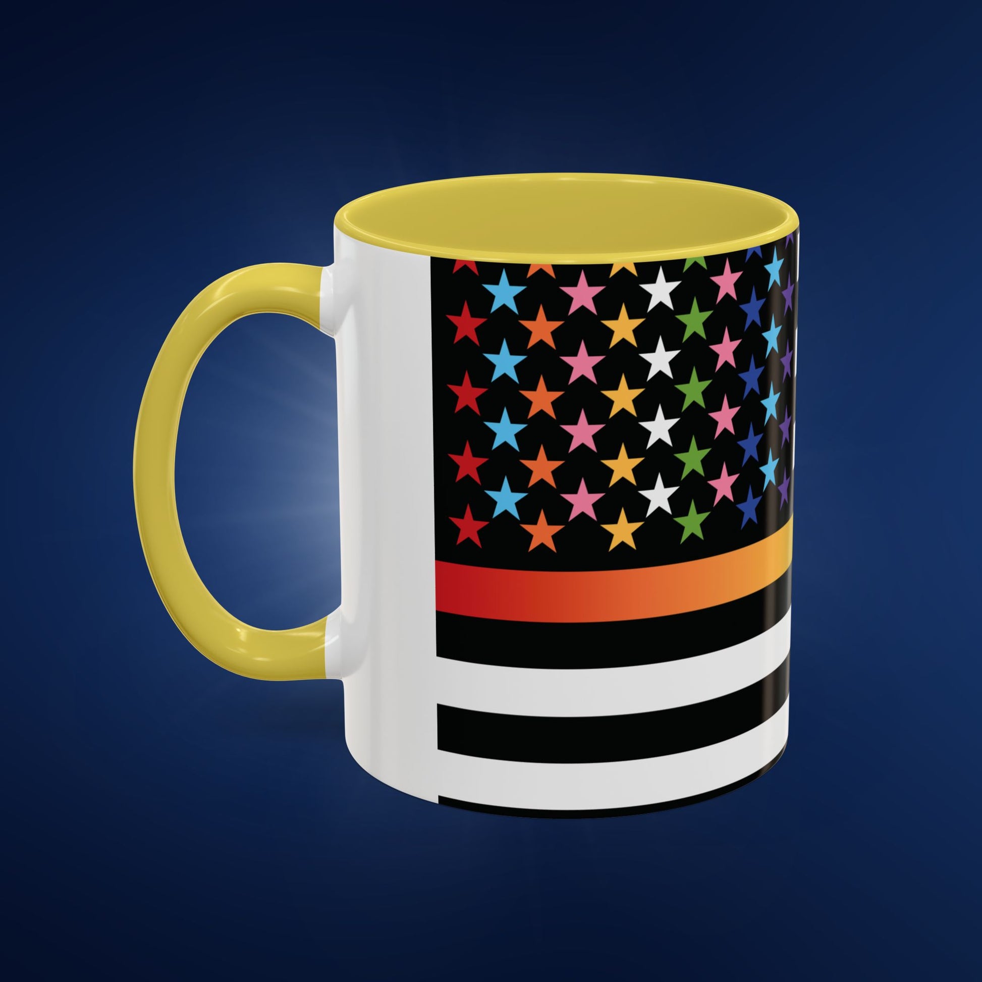 Thin Queer Line Colorful Mug, 11&15oz