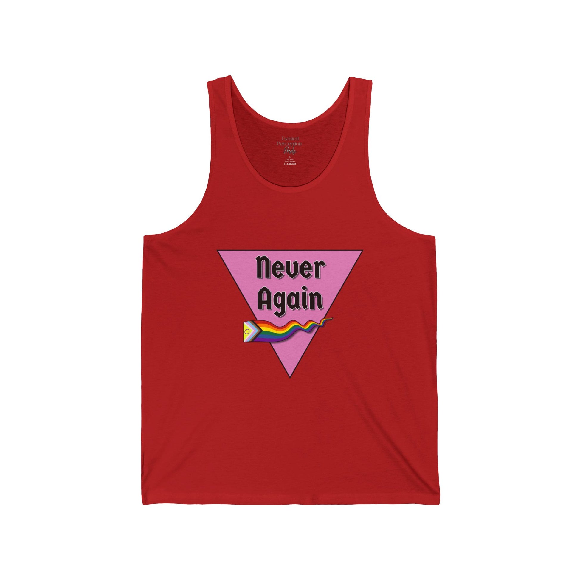 Never Again Pride Jersey Tank