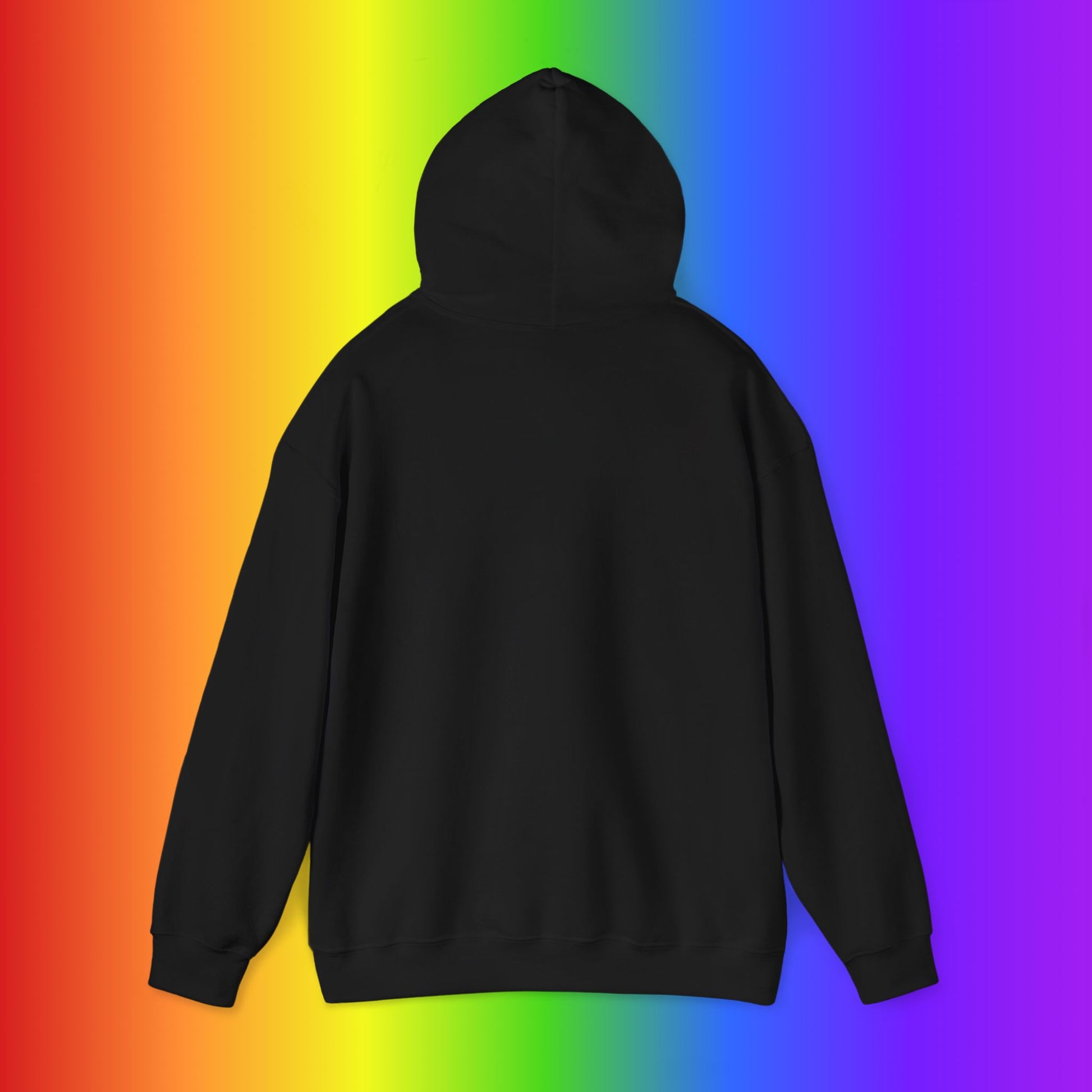Never Again Bold Letters Heavy Blend Hoodie