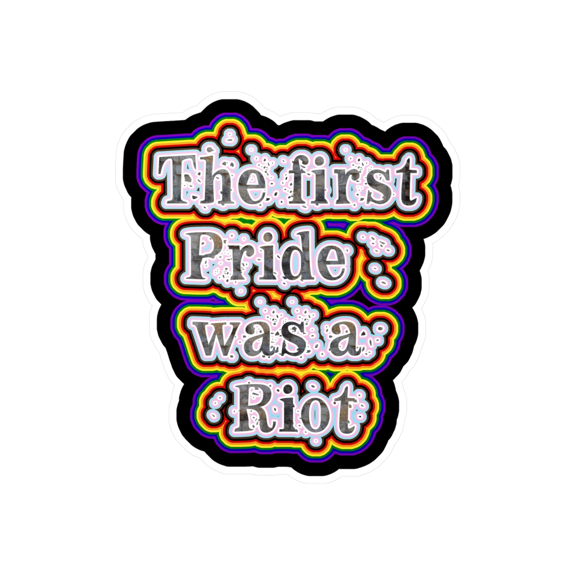 First Pride Vinyl Decals
