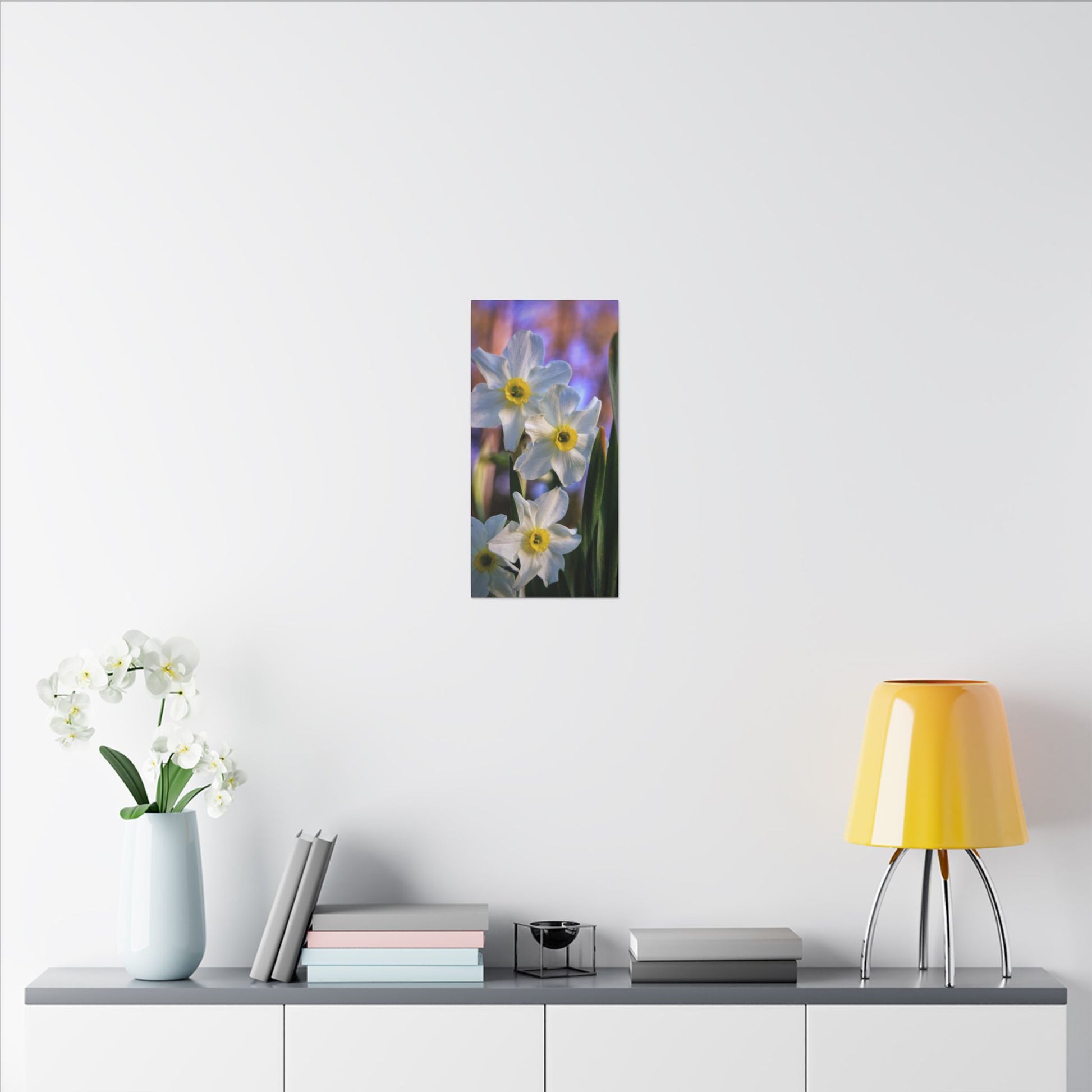 Daffodil Floral Canvas