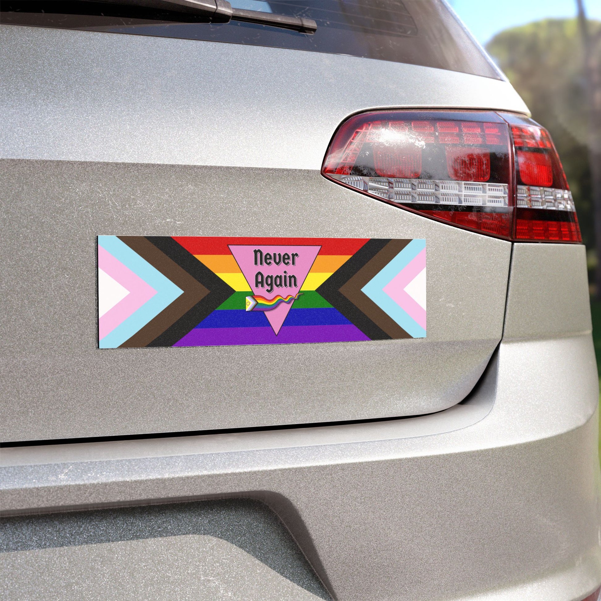 Never Again Pride Car Magnets