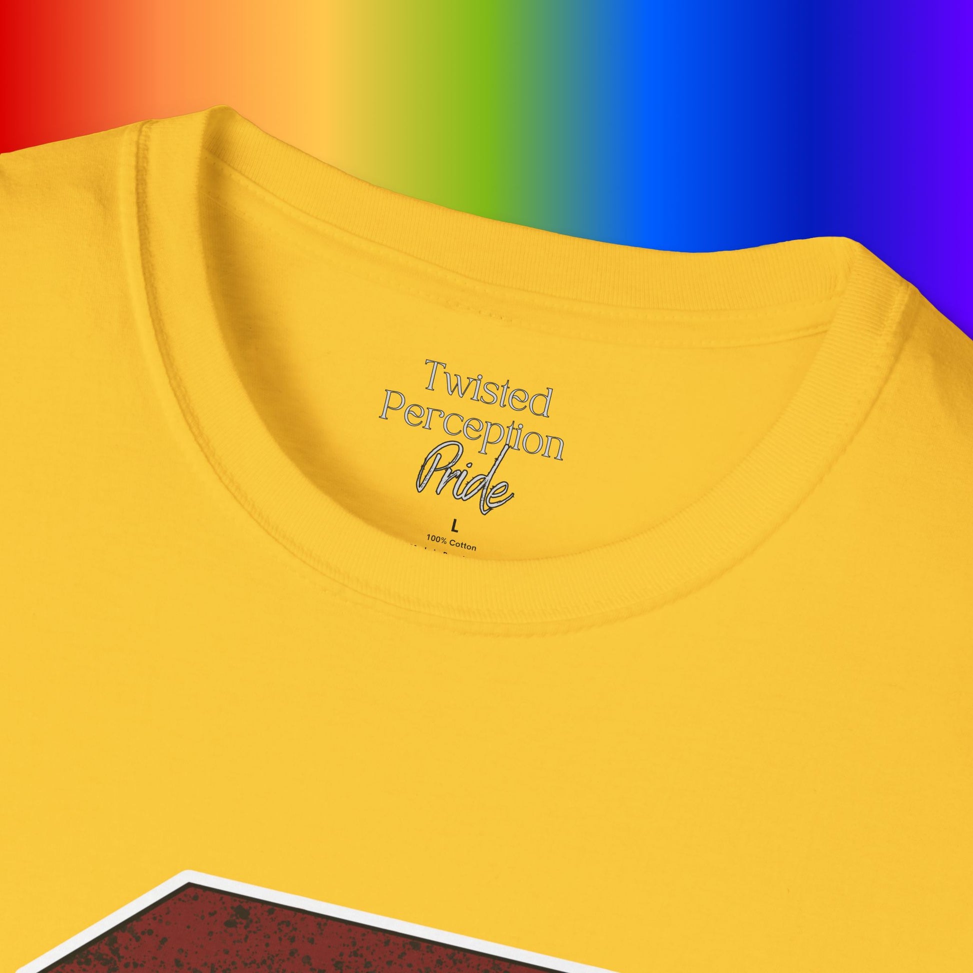 'Remind Them' Stonewall Uprising Rainbow Brick Graphic Tee