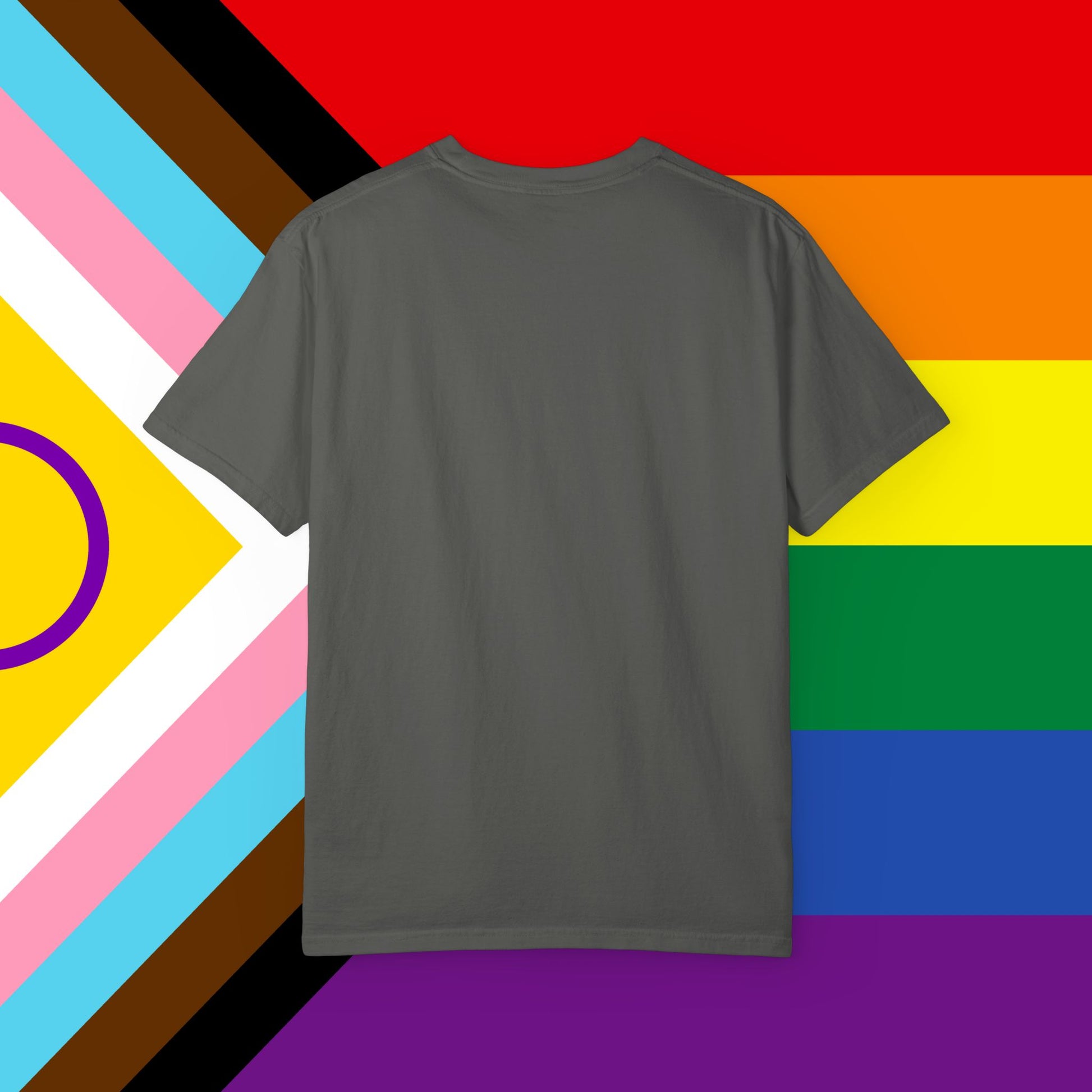 Trans Inclusion Stonewall Garment Dyed Tshirt