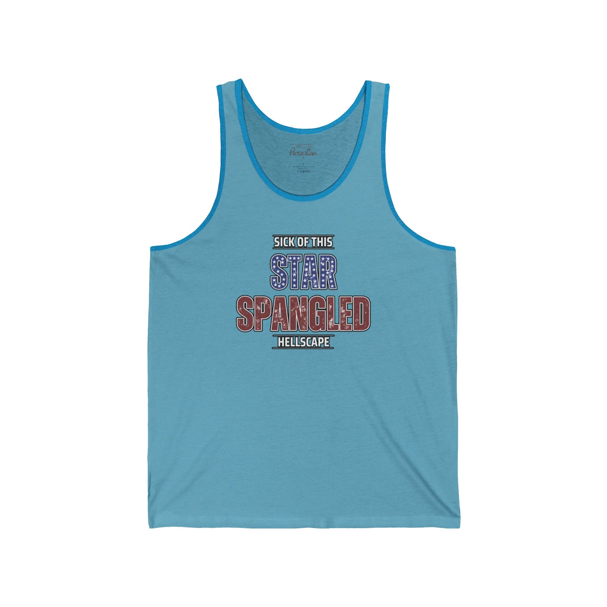 Star Spangled Jersey Tank Top