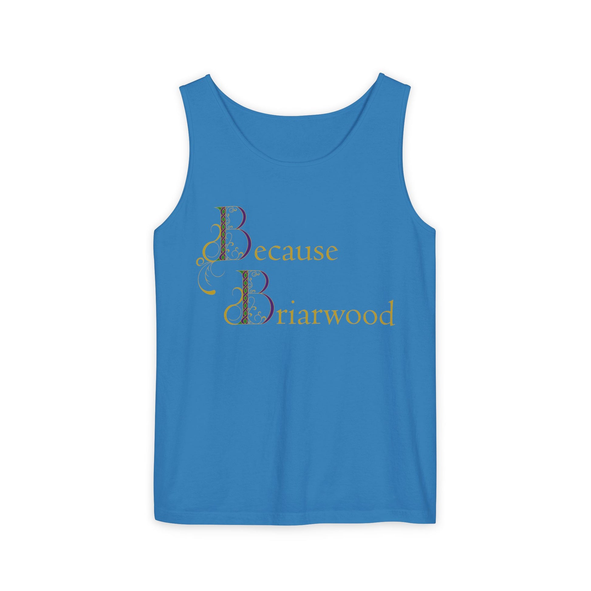 Because Briarwood Garment-Dyed Tank Top