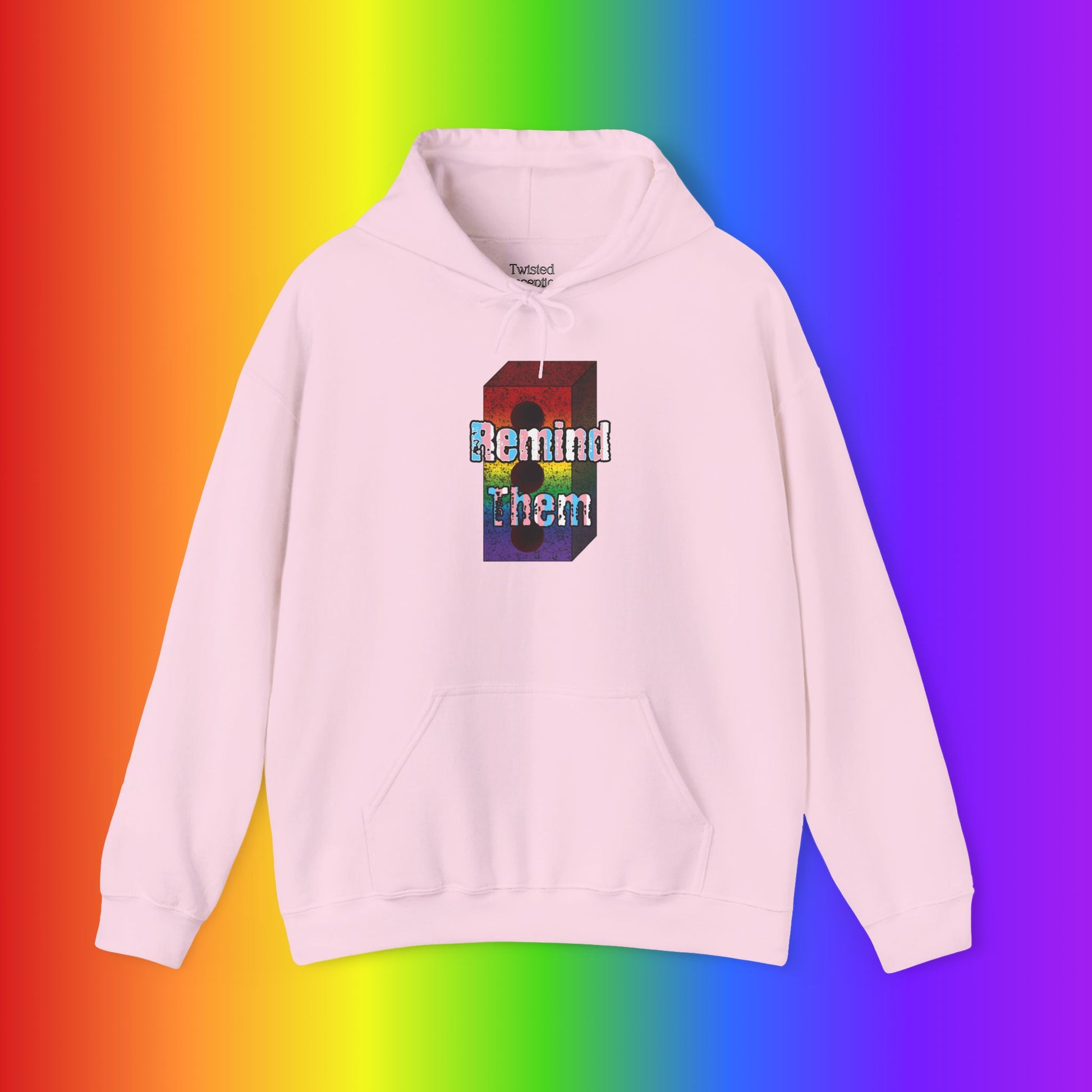 Remind Them Stonewall Brick Heavy Blend Hoodie
