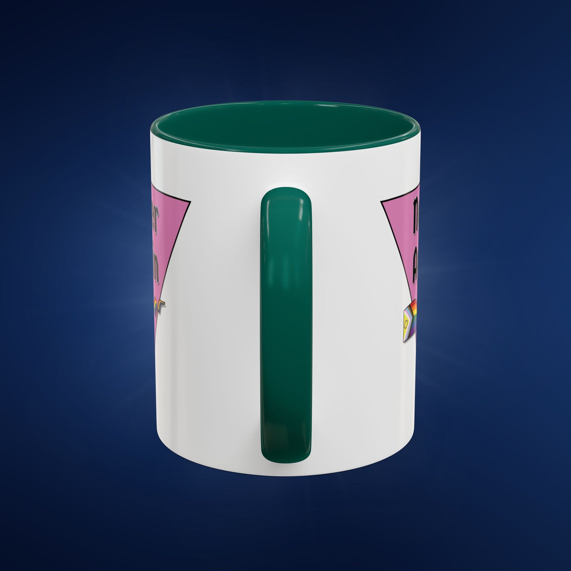 Colorful Pride Mug - "Never Again" - 11oz & 15oz Options