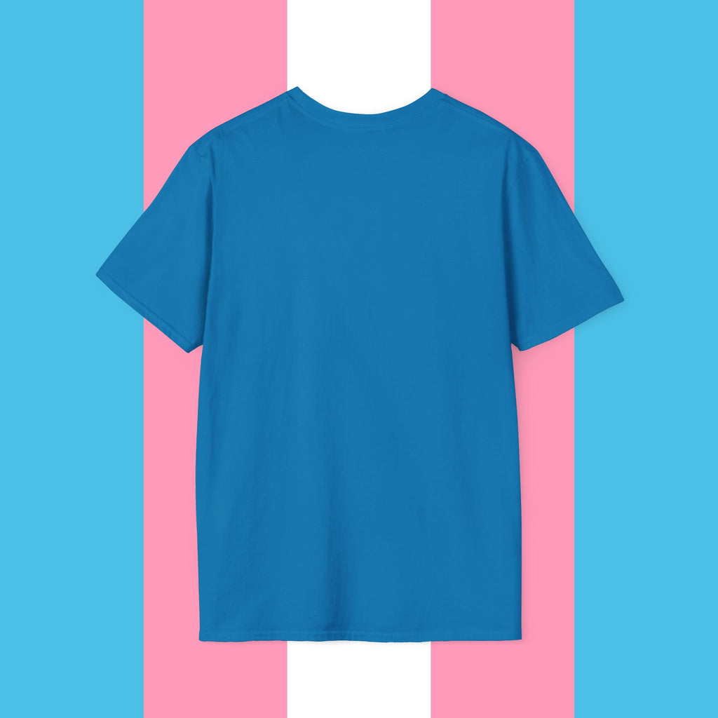 Never Again Bold Letters Gender Neutral Softstyle T-Shirt