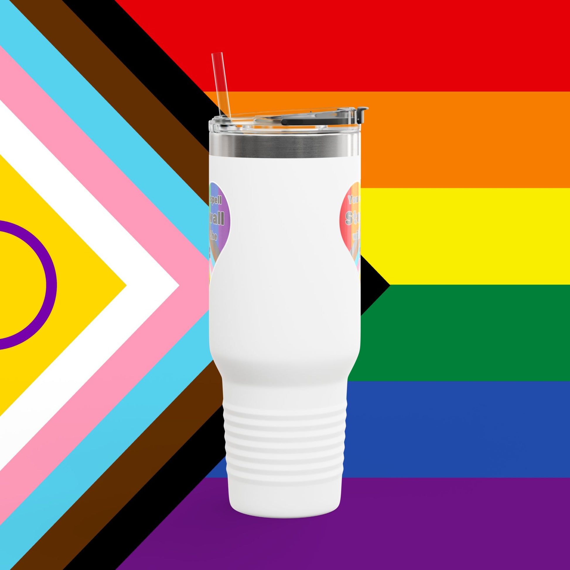 You Can't Spell Stonewall Without The T Insulated Travel Mug - 40oz