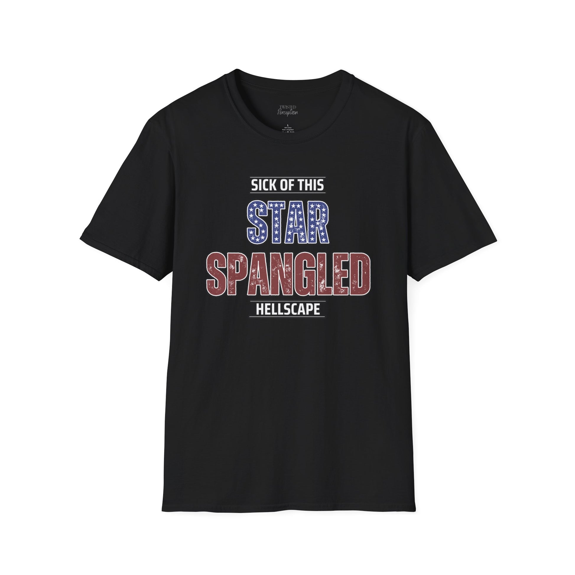 Star Spangled Hellscape Softstyle T-Shirt