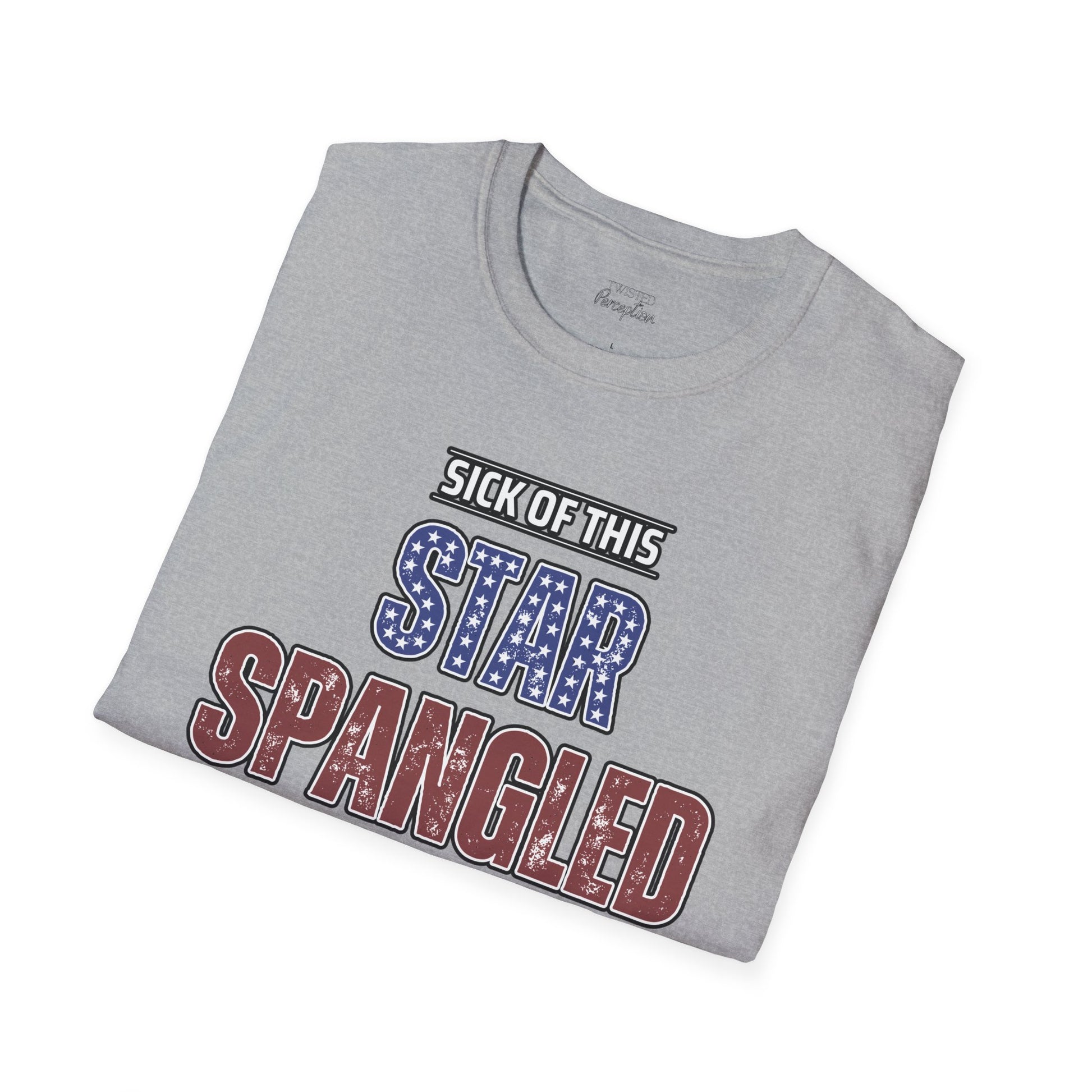 Star Spangled Hellscape Softstyle T-Shirt