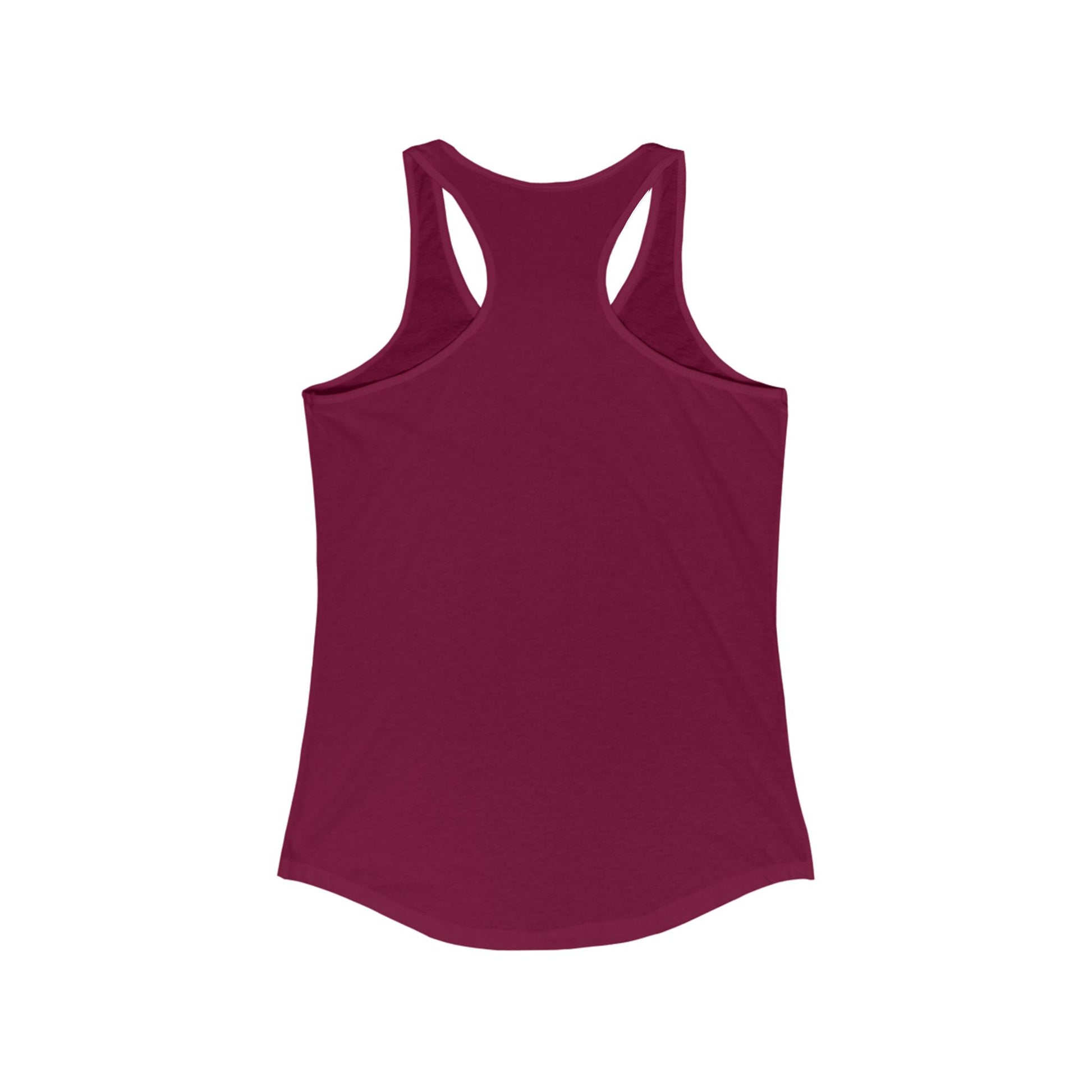 Never Again  Feminine Racerback Tank