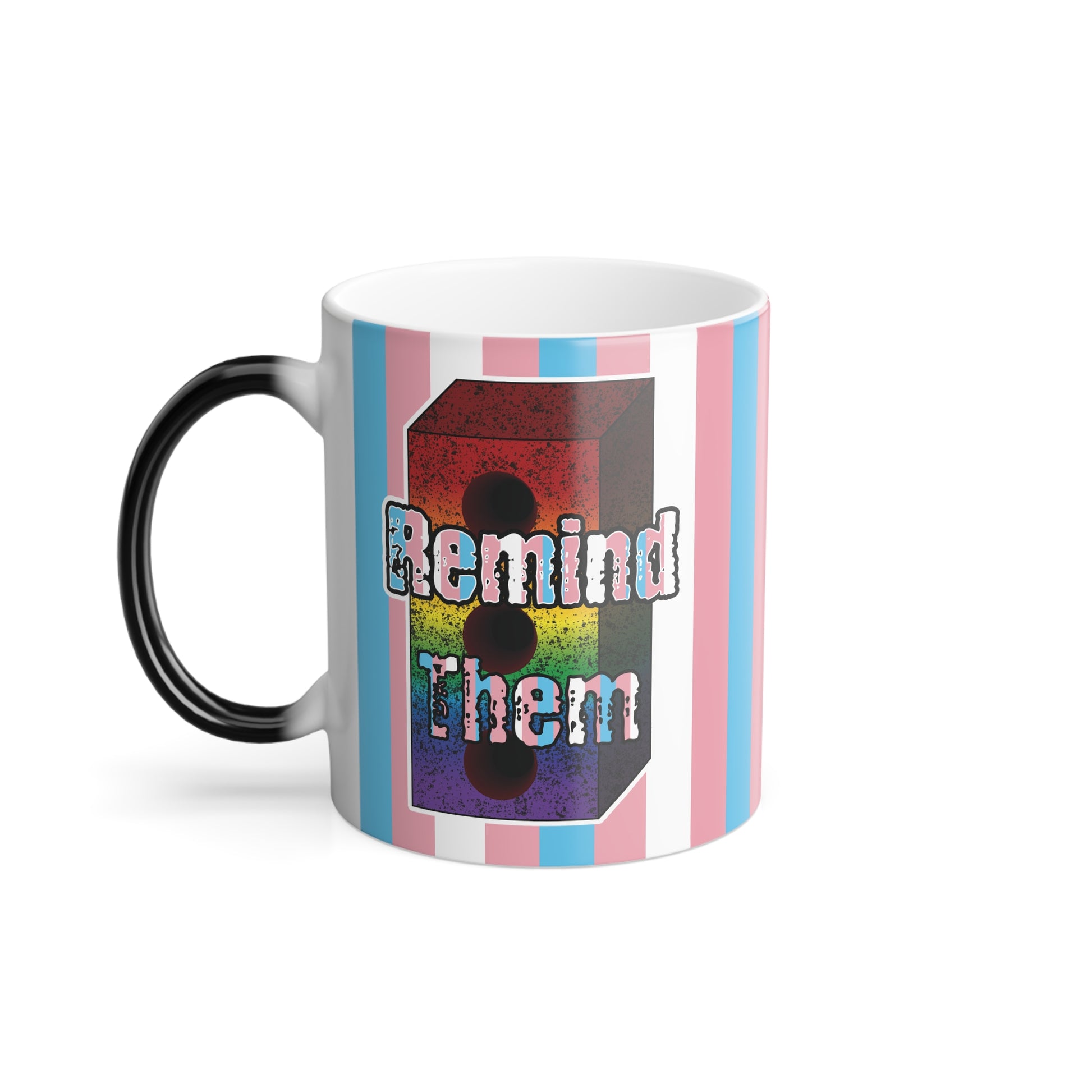 Remind Them Stonewall Brick Color Morphing Mug - 11oz