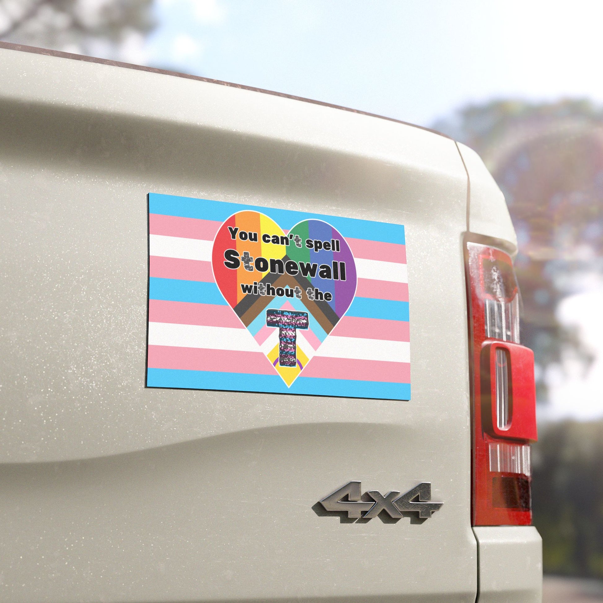 Can't Spell Stonewall Car Magnets