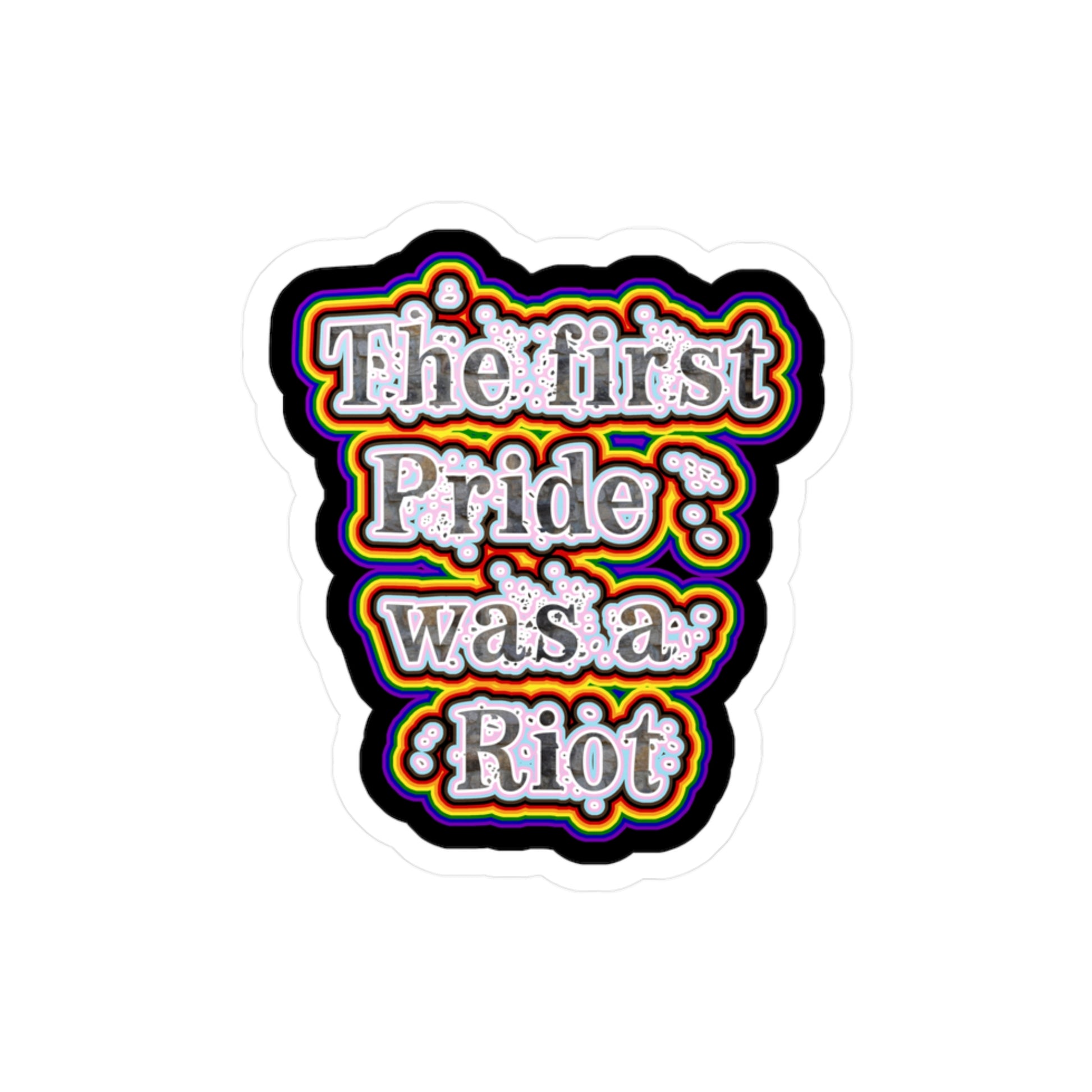 First Pride Vinyl Decals