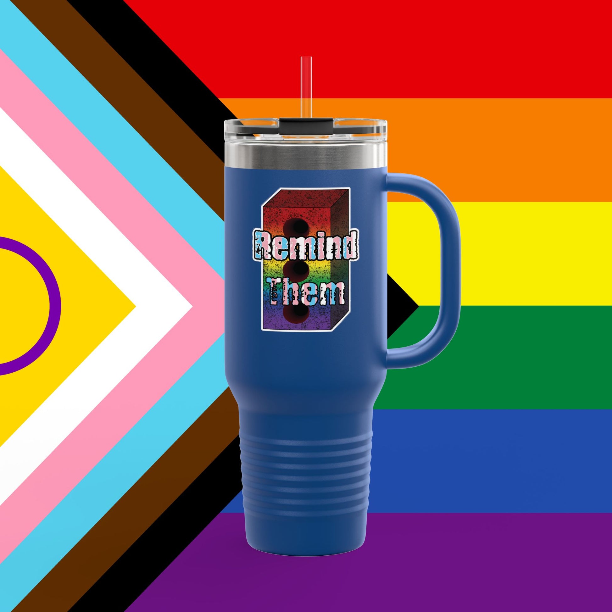 Remind Them Stonewall Inspired Mug, 40oz Insulated Tumbler