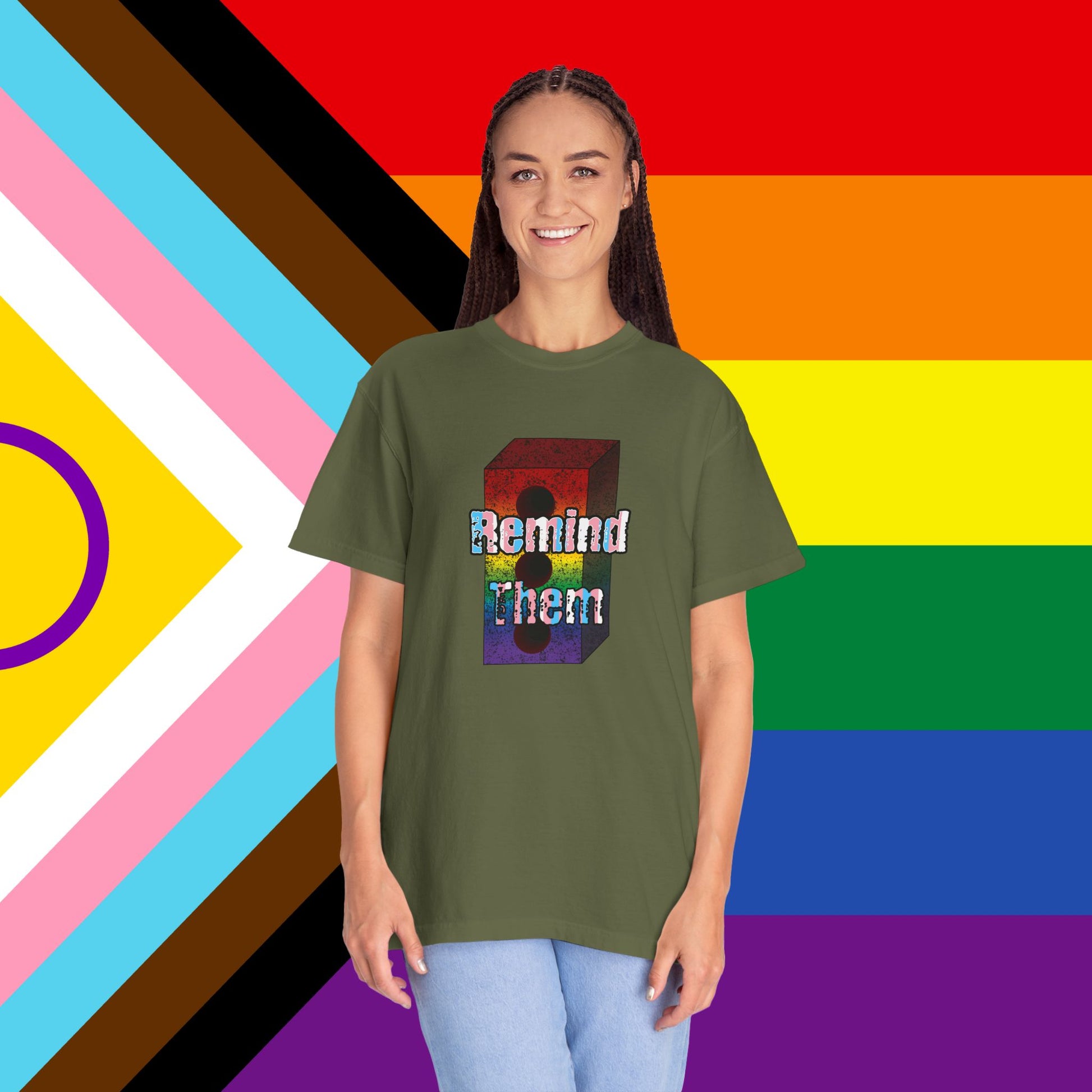 Remind Them Garment-Dyed T-shirt