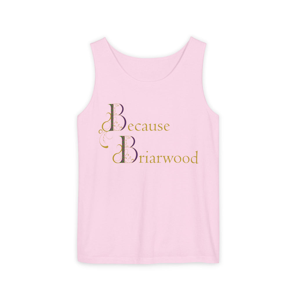 Because Briarwood Garment-Dyed Tank Top