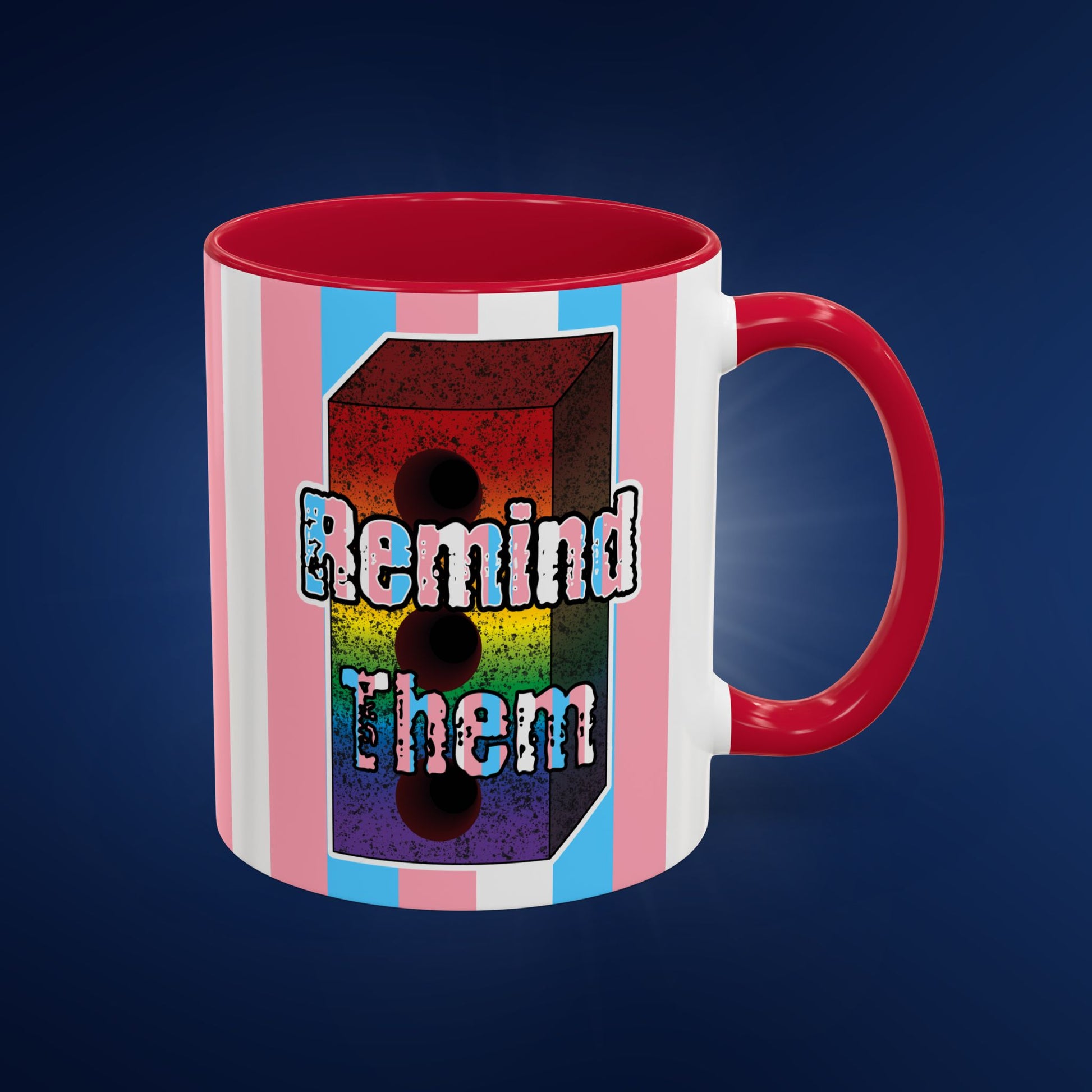Remind Them Stonewall Inspired Colorful Mug