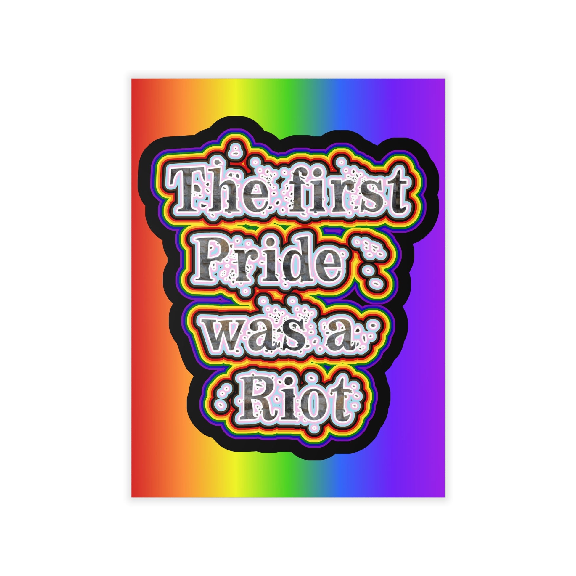 First Pride Wall Decals