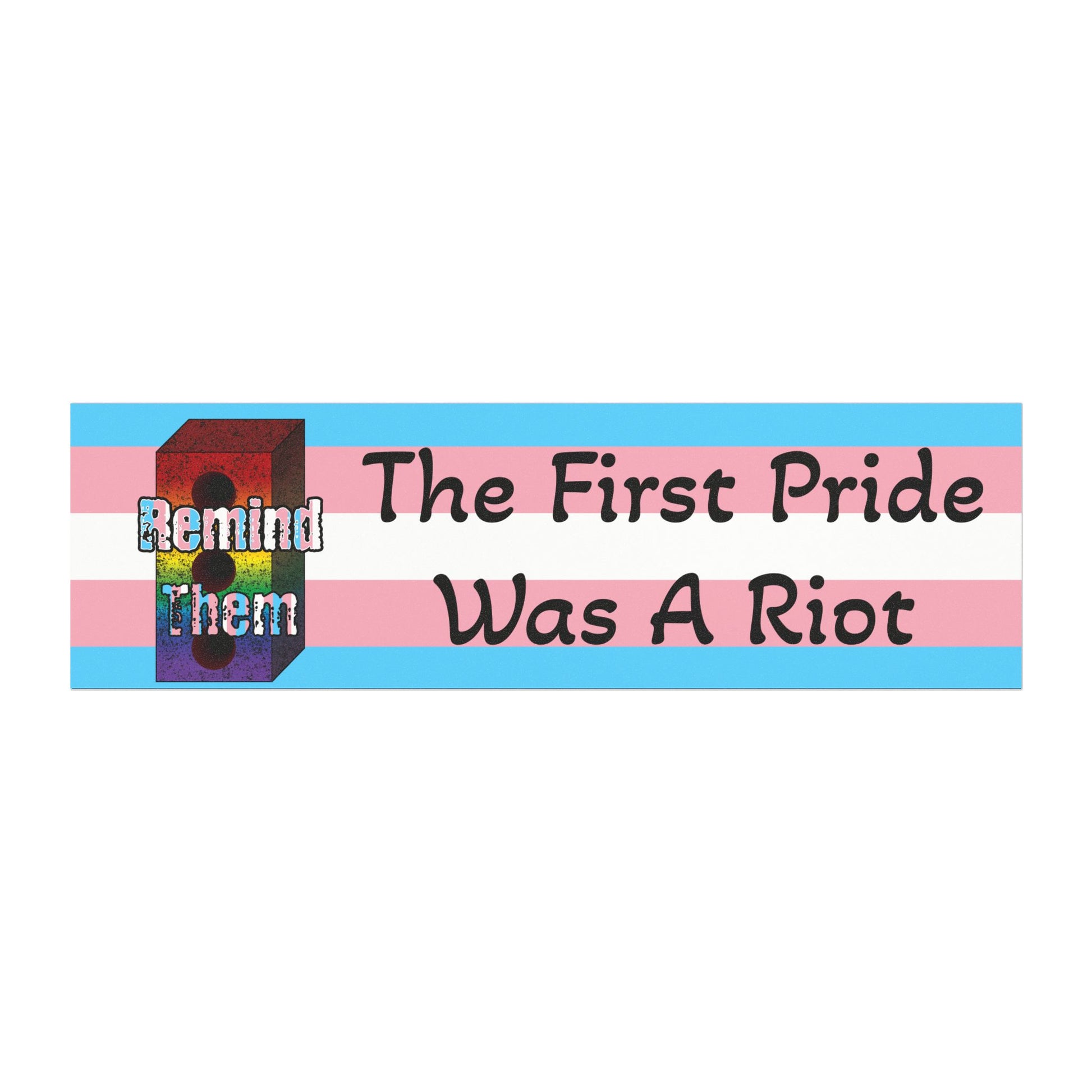 Remind Them Stonewall Brick Car Magnet