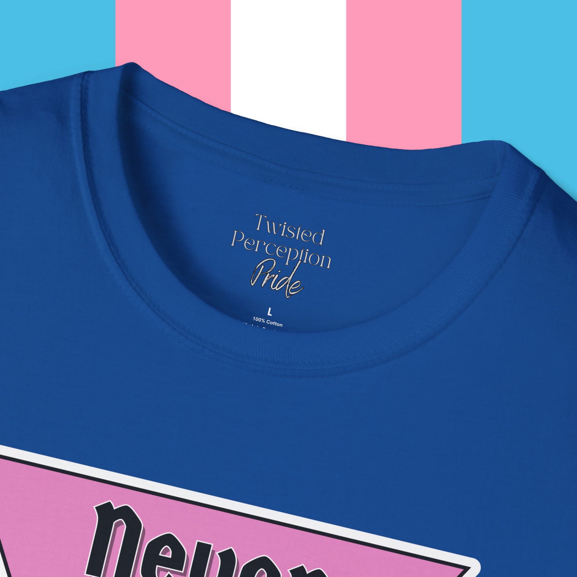 Never Again Gender Neutral Softstyle T-Shirt