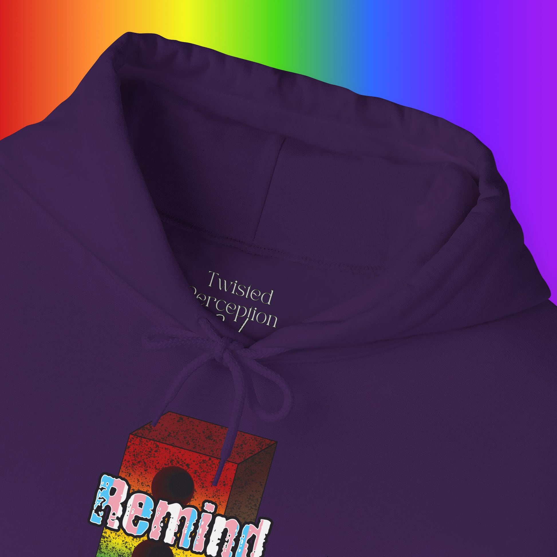 Remind Them Stonewall Brick Heavy Blend Hoodie